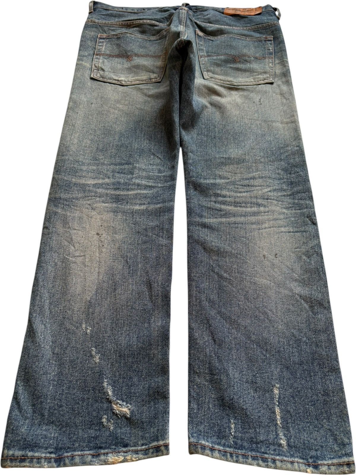 Japanese Brand Vintage Japanese Brand Rusty Mud Wash Distressed Jeans Size US 36 / EU 52 - 2 Thumbnail