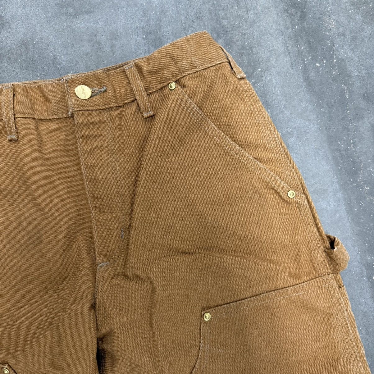 Carhartt × Vintage Vintage Distressed Carhartt Double Knee Work Carpenter Pants Size US 27 - 5 Thumbnail