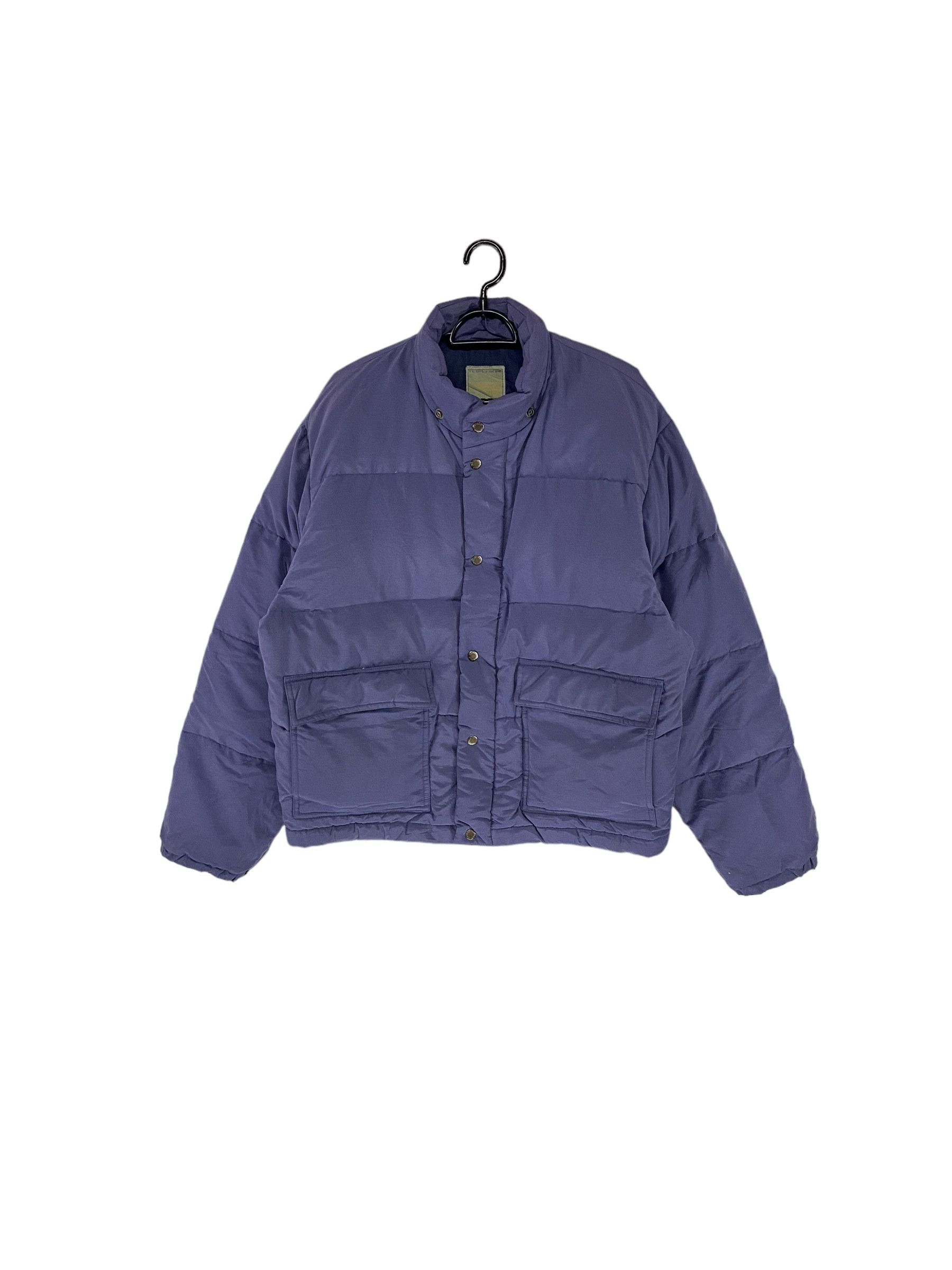 Japanese Brand × Uniqlo × Vintage 90s Unique clothing warehouse quilted down puffer jacket Size US L / EU 52-54 / 3 - 1 Thumbnail