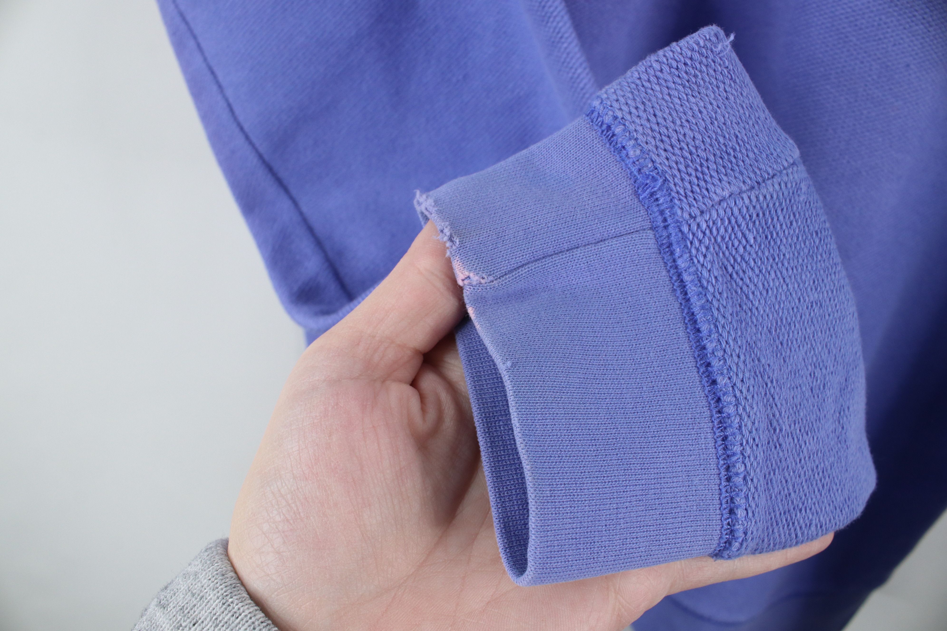 Lands' End × Vintage Vintage 90s Lands End Blank Tight Weave Knit Sweater Blue Size US M / EU 48-50 / 2 - 8 Thumbnail