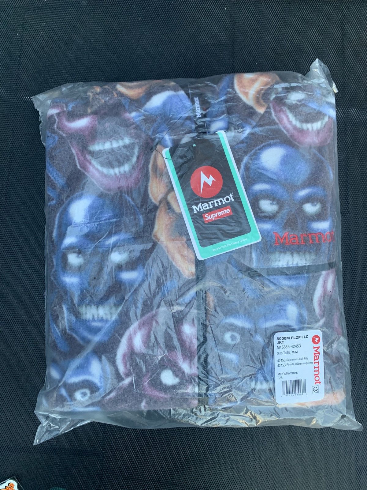 Supreme Supreme x marmot skull pile fleece medium Size US M / EU 48-50 / 2 - 1 Thumbnail