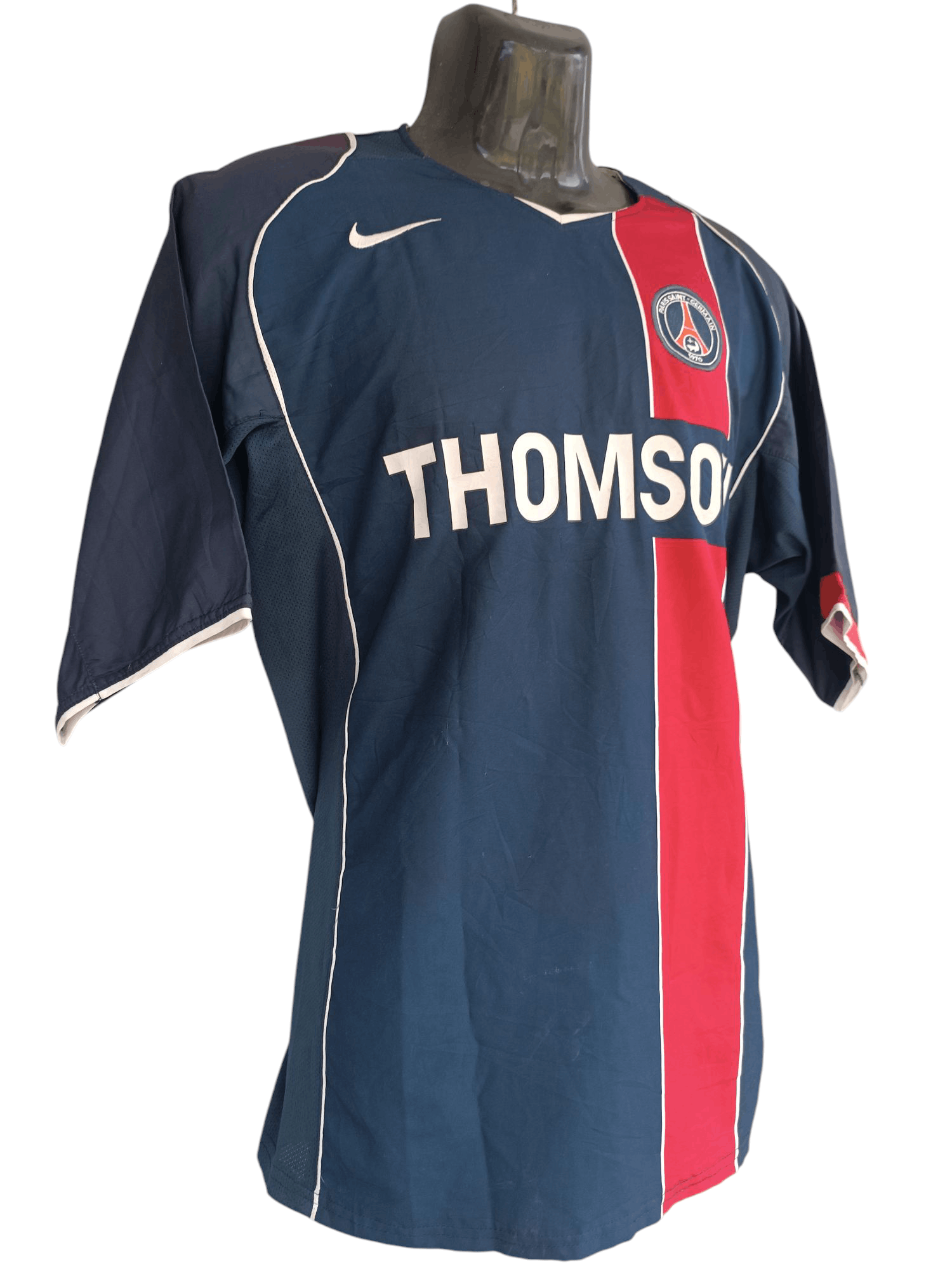 Nike × Vintage VINTAGE PSG 2002/03 NIKE FOOTBALL HOME JERSEY Size US XL / EU 56 / 4 - 3 Thumbnail