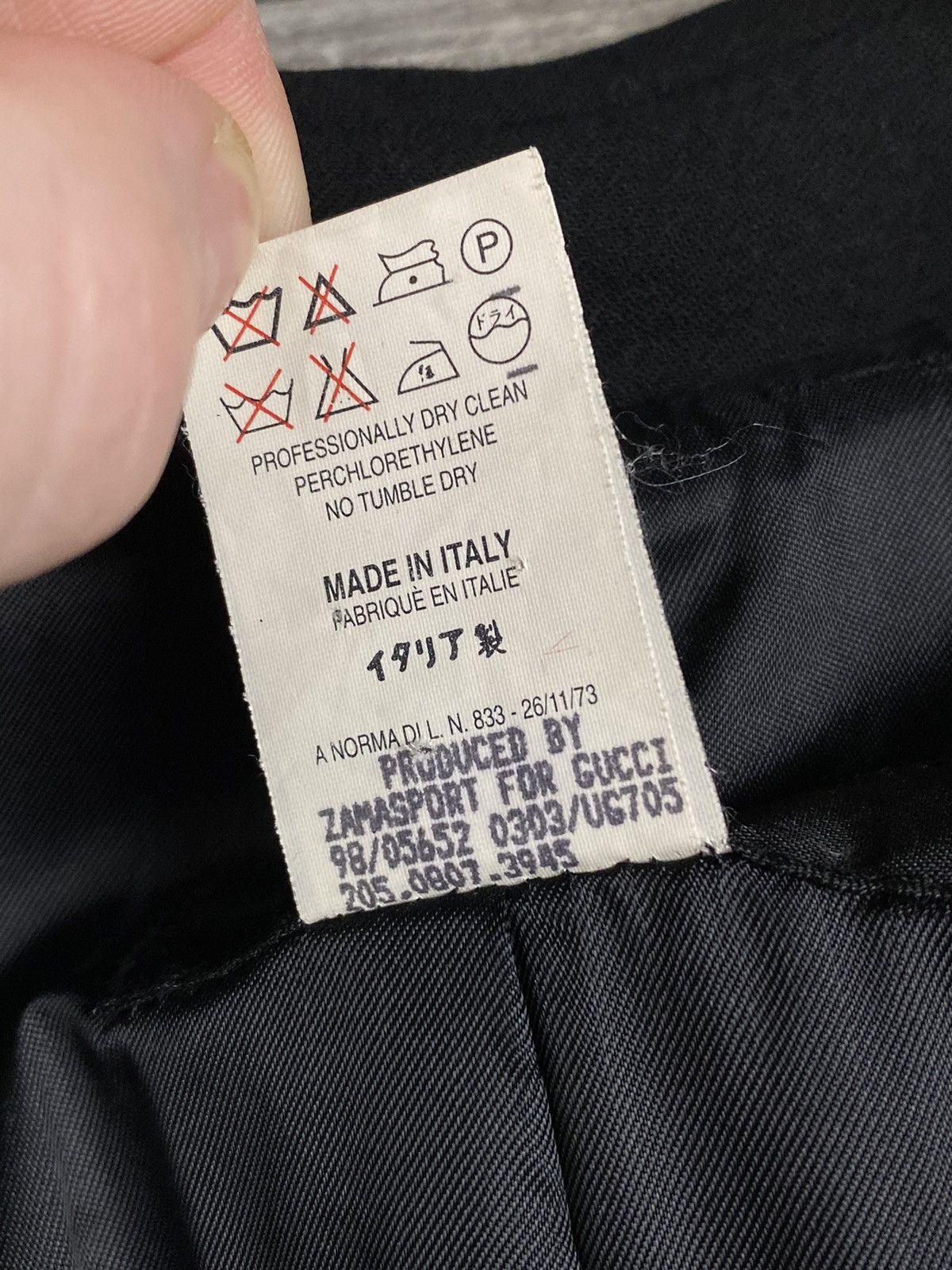 Gucci × Vintage WOMEN'S VERY OLD VINTAGE COAK GUCCI SIZE L Size L / US 10 / IT 46 - 6 Thumbnail
