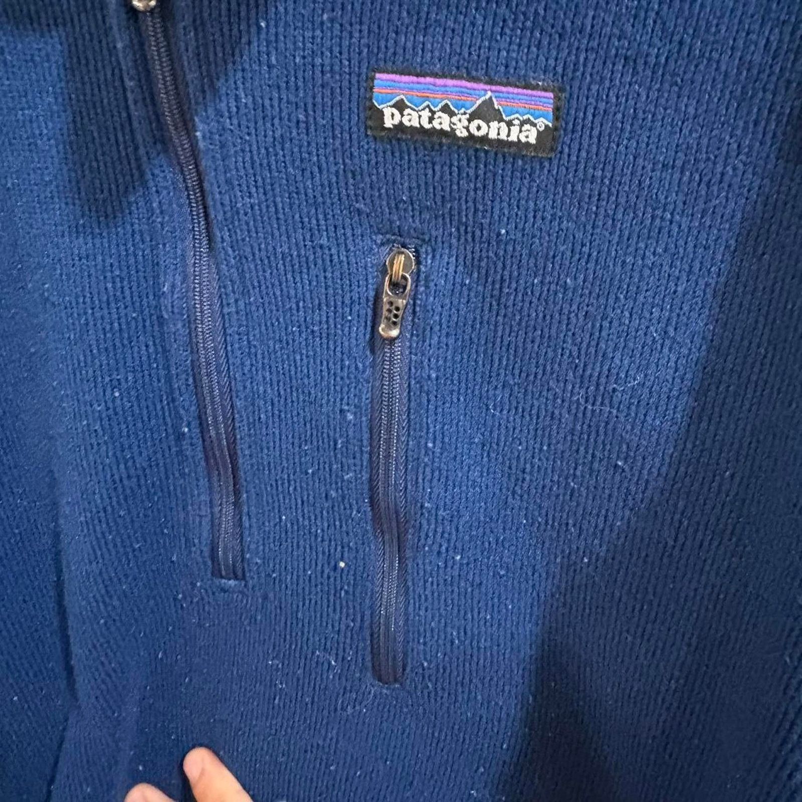 Patagonia Vintage patagonia quarter zip sweater Size US XL / EU 56 / 4 - 5 Thumbnail