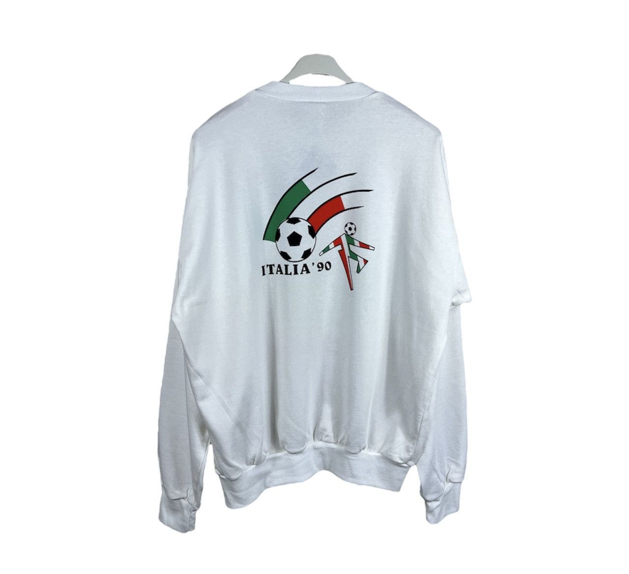 Adidas Vintage 90s Adidas soccer Zurich Italia sweatshirt crewneck Size US XL / EU 56 / 4 - 3 Thumbnail