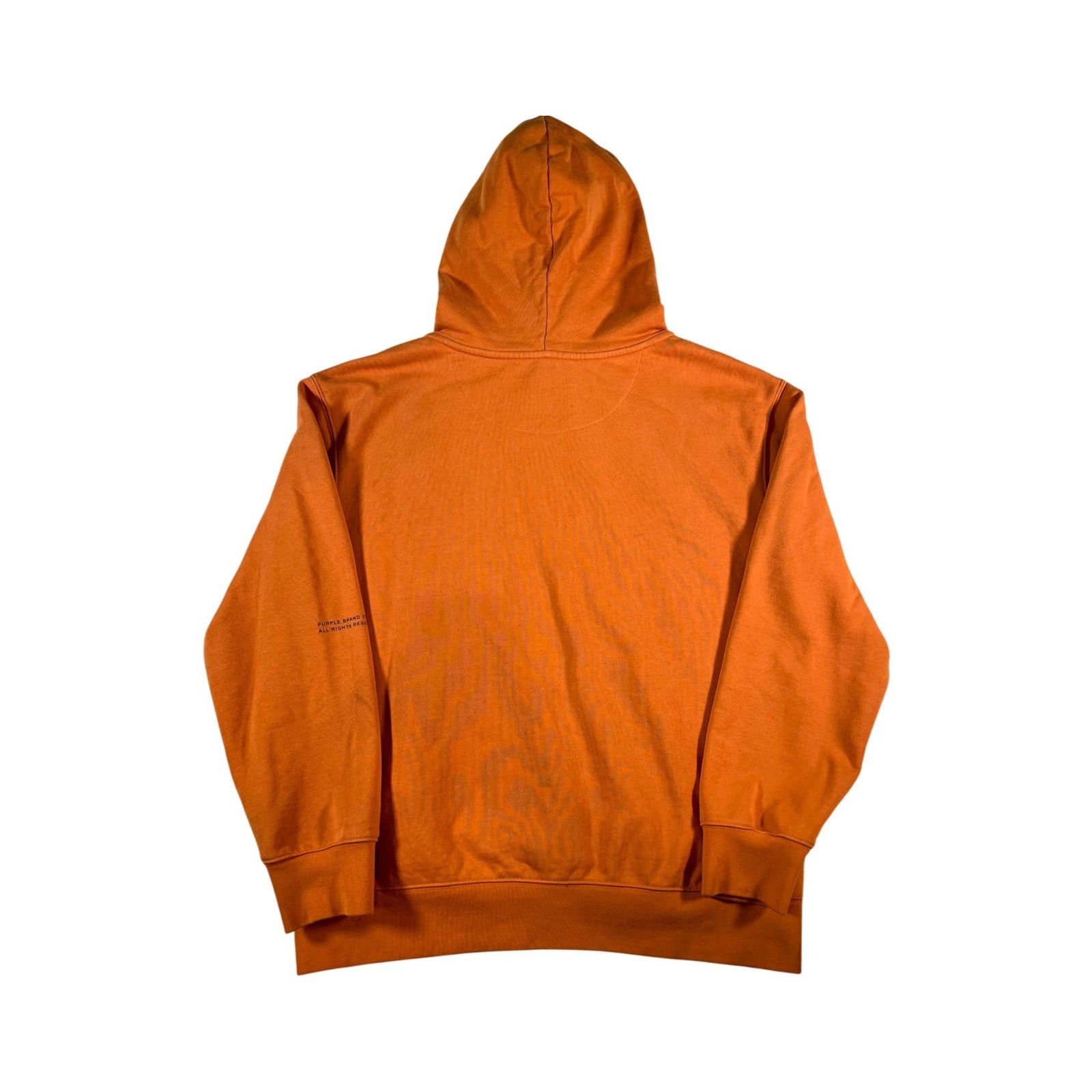 Purple Brand Purple Brand "Old English" Orange & Black Hoodie Size US M / EU 48-50 / 2 - 2 Thumbnail