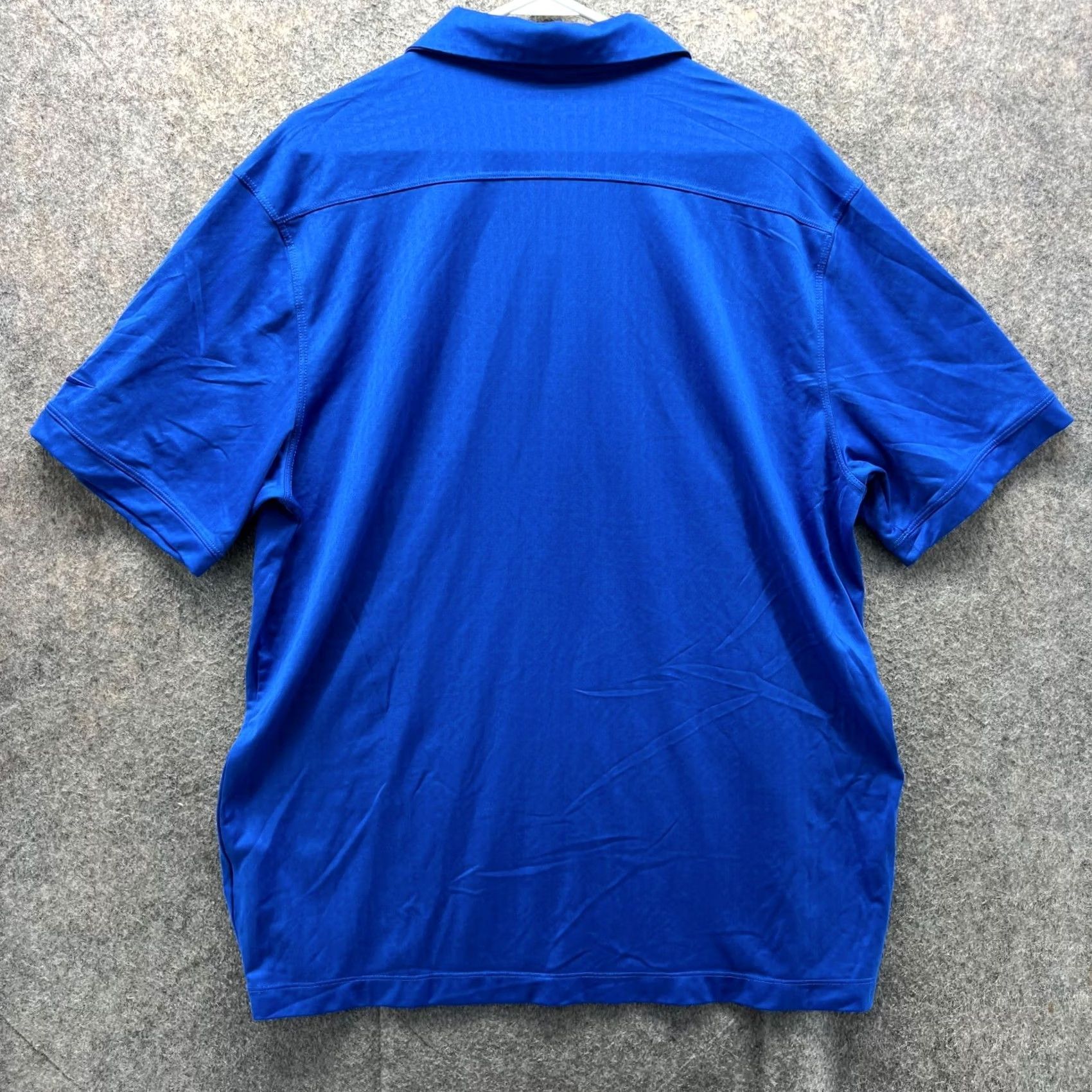 Nike VINTAGE Nike Polo Shirt Mens XL Royal Blue Golf 677387-480 Swoosh Stretch Golfer Casual Shirt Mens XL Blue Nike Golf Polo Size US XL / EU 56 / 4 - 2 Thumbnail