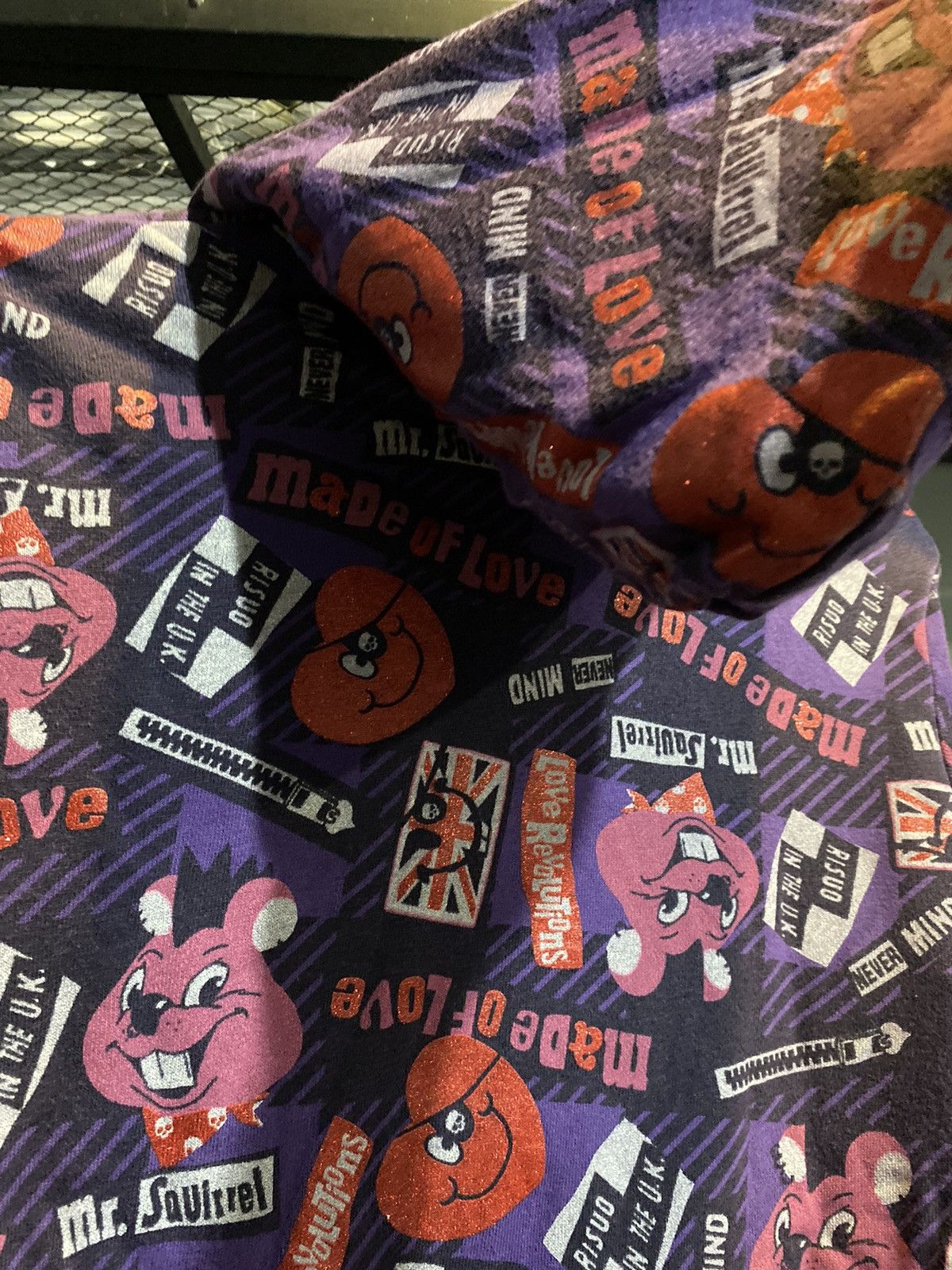 Japanese Brand Love Revolution Mr Squirrel UK Flag Never Mind Hoodie Japan Size M / US 6-8 / IT 42-44 - 8 Thumbnail
