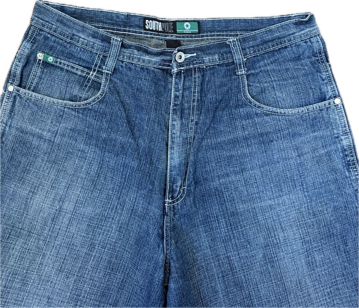 Southpole Green Tab Southpole Spelled Out Jorts Size US 36 / EU 52 - 5 Thumbnail