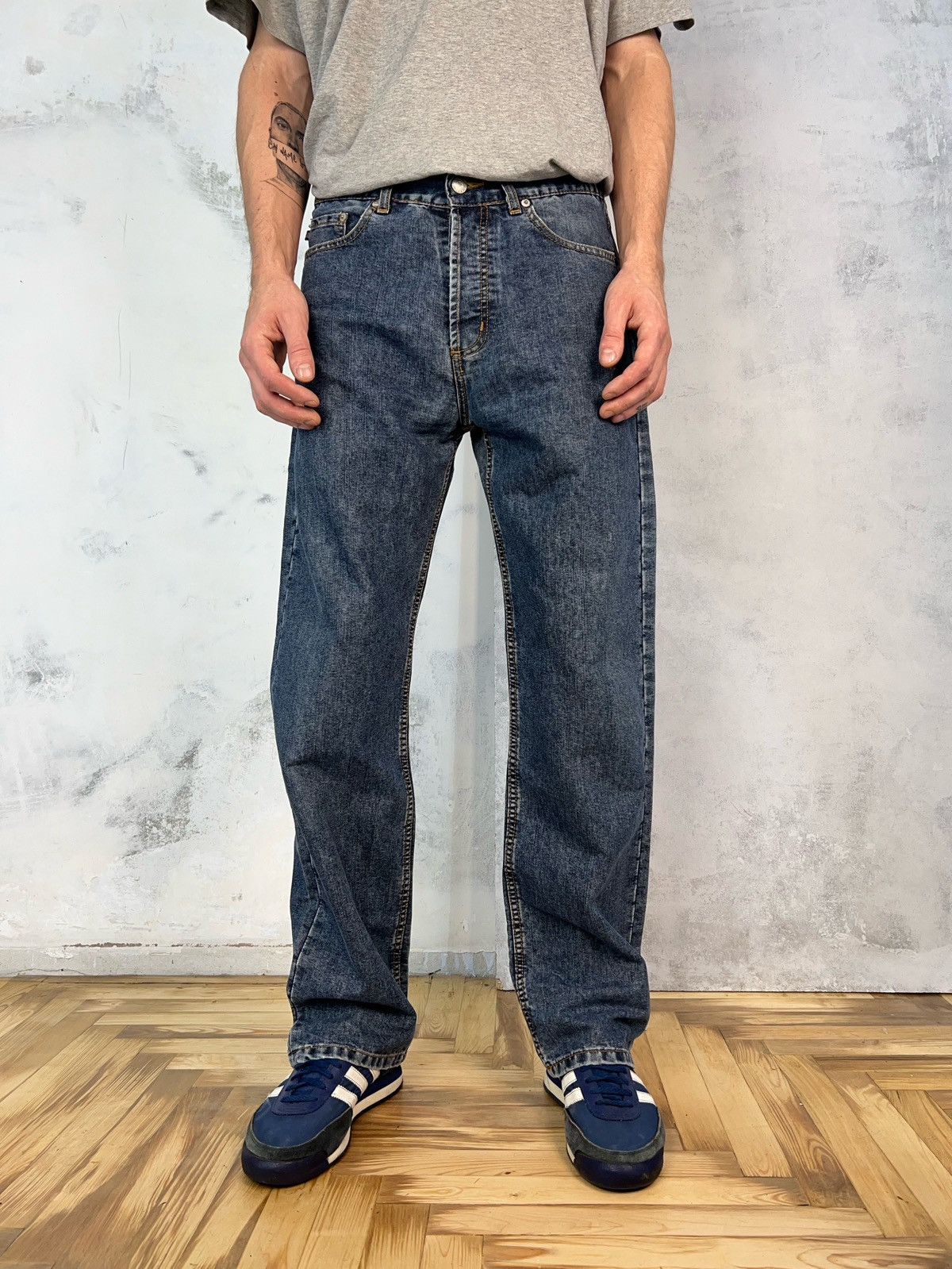 Lauren Ralph Lauren Vintage Blue Polo Jeans Company Ralph Lauren Pants 30 - 32 Size US 32 / EU 48 - 3 Thumbnail