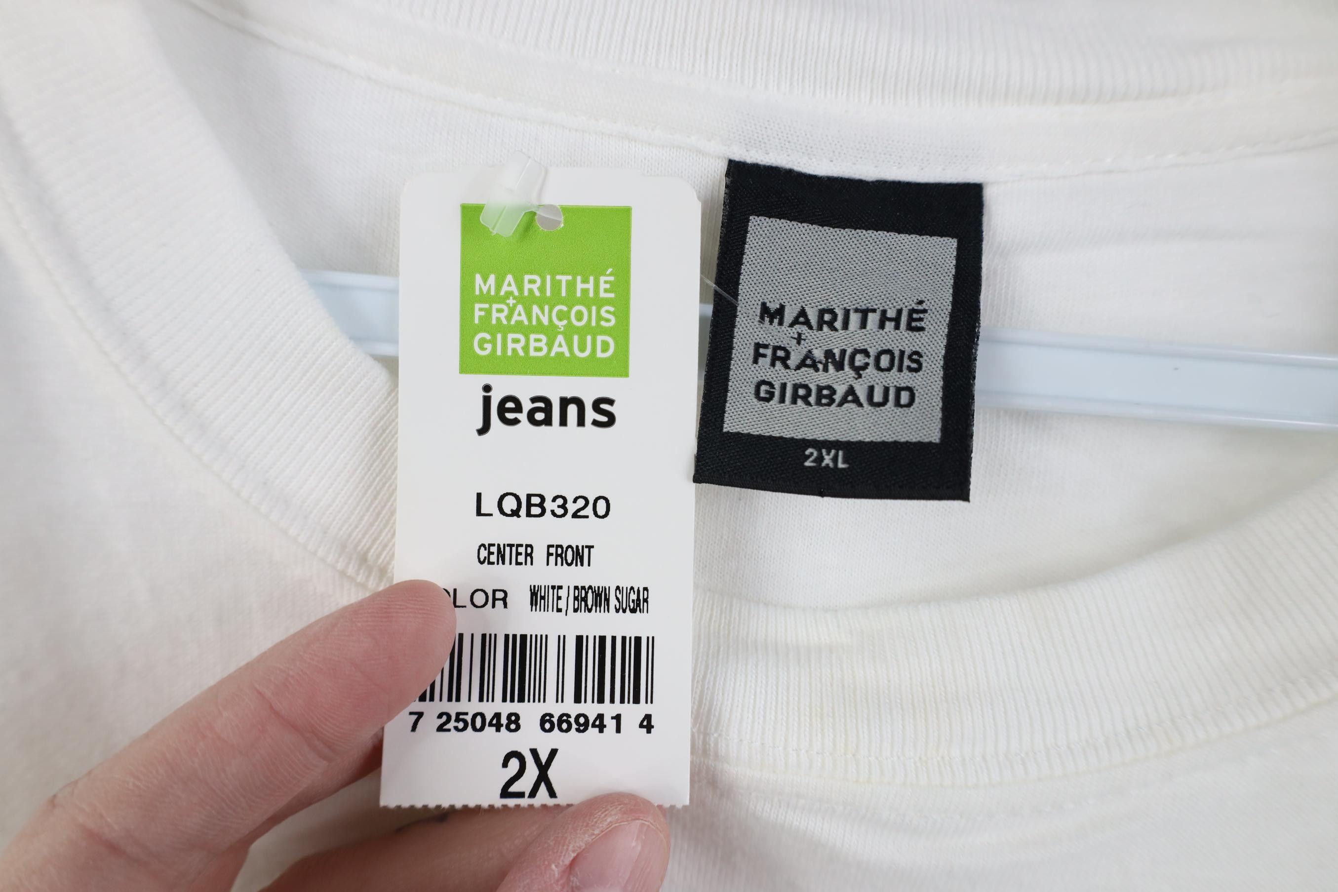 Marithe + Francois Girbaud Deadstock Vintage 90s Marithe Francois Girbaud Art T-Shirt Size US XXL / EU 58 / 5 - 8 Thumbnail