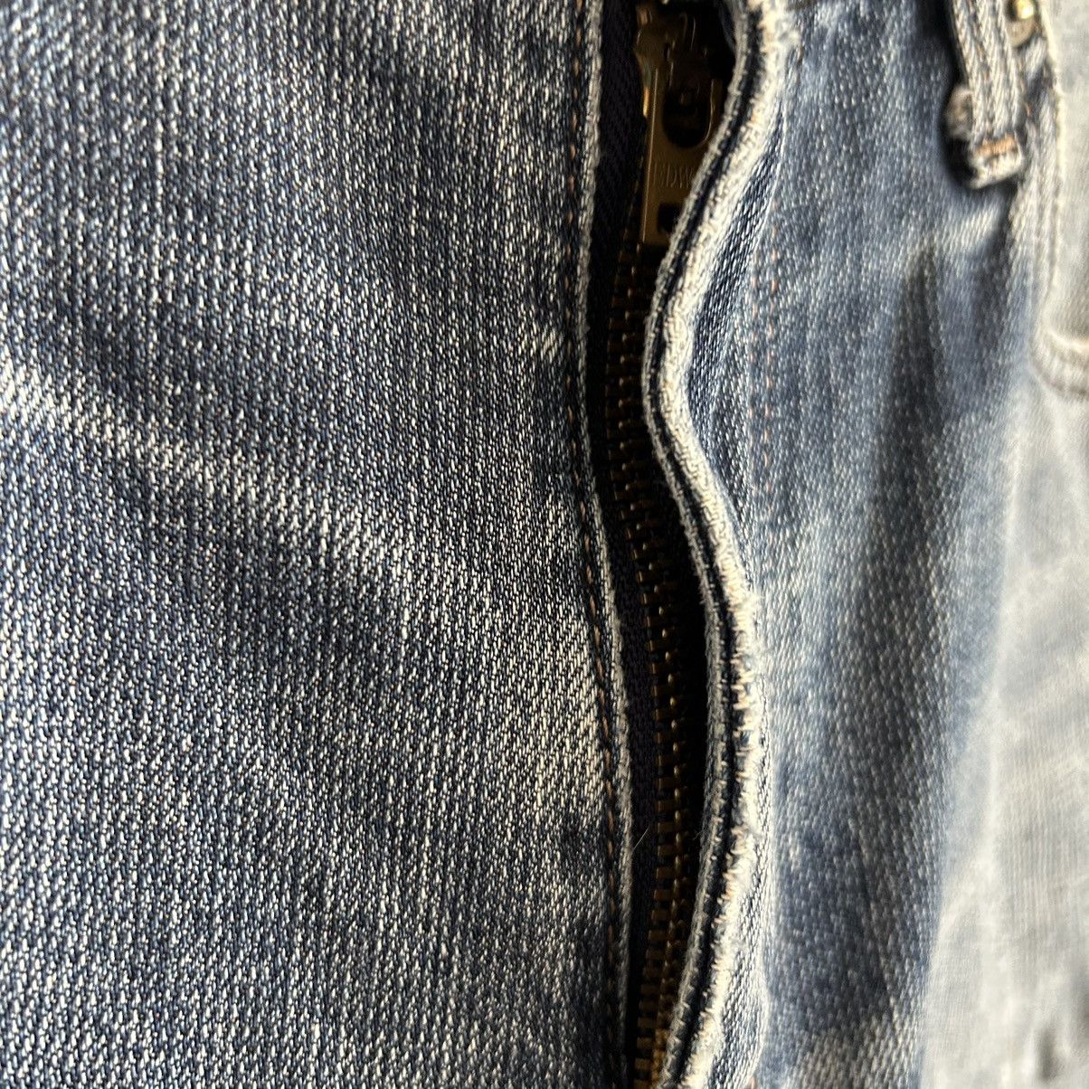Edwin Vintage Function Edwin EZ502 Washed Blue Distressed Denim Size US 32 / EU 48 - 10 Thumbnail