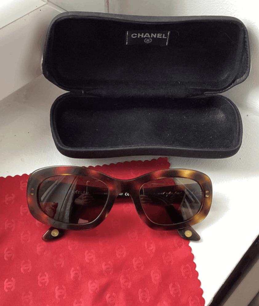 Chanel Chanel Sunglasses 5009 CC Rhinestone 4017 Rimless Vintage Size ONE SIZE - 1 Thumbnail