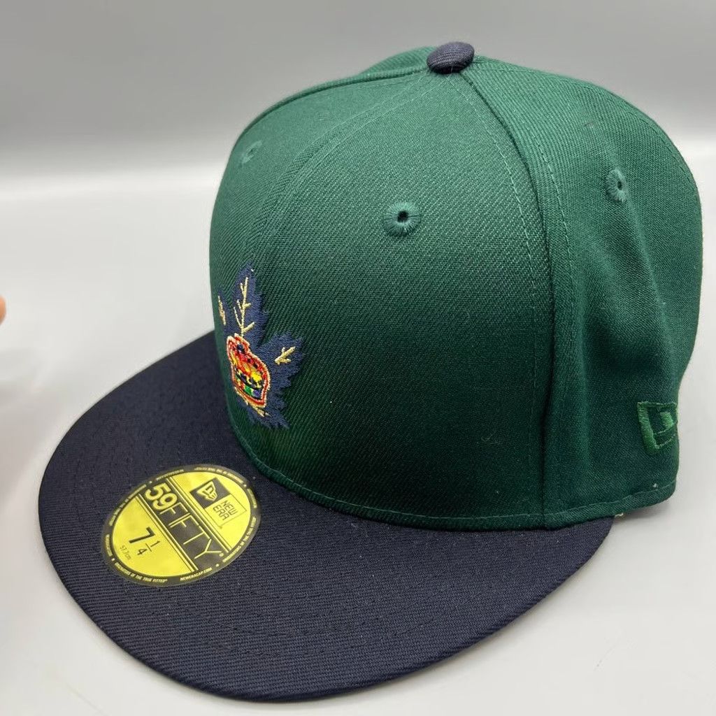 New Era Toronto Marlies Hat Men 7 1/4 59Fifty New Era AHL Fitted Cap Size ONE SIZE - 2 Thumbnail