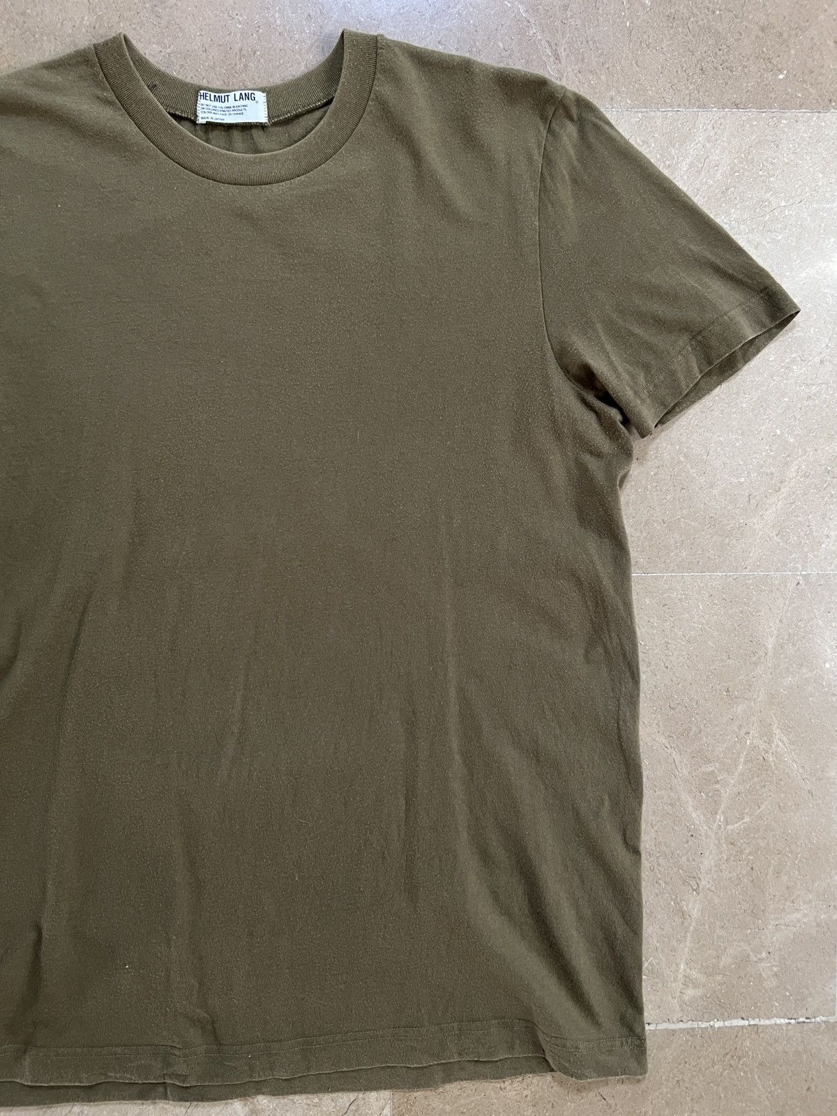 Helmut Lang Helmut Lang vintage army tshirt Size US M / EU 48-50 / 2 - 2 Thumbnail