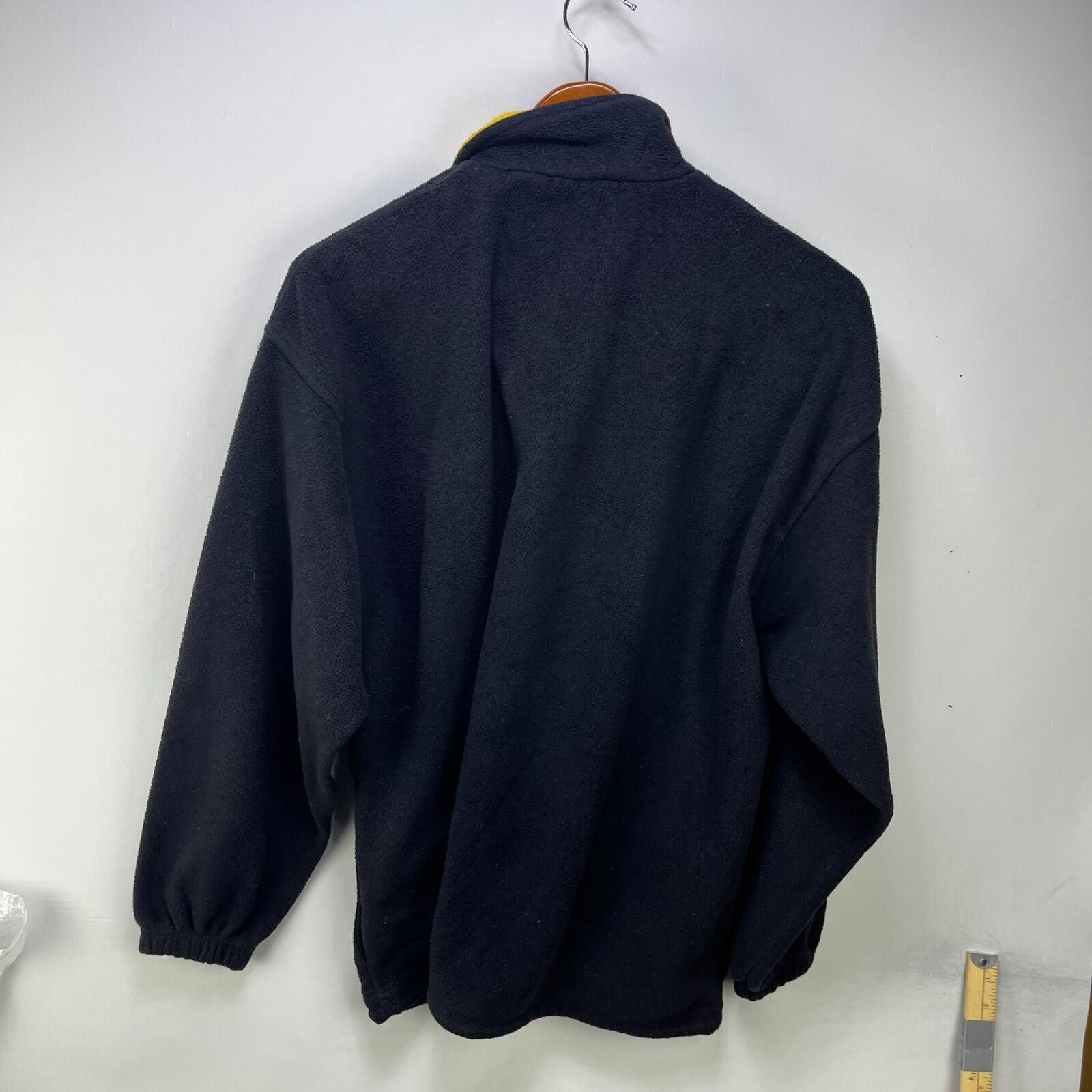 Other Vintage Pittsburgh Steelers Sweater Fleece Quarter Zip XL Size ONE SIZE - 8 Thumbnail