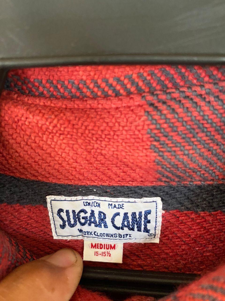 Sugar Cane × Toyo Enterprises SHIRT SUGAR CANE Size US L / EU 52-54 / 3 - 16 Thumbnail