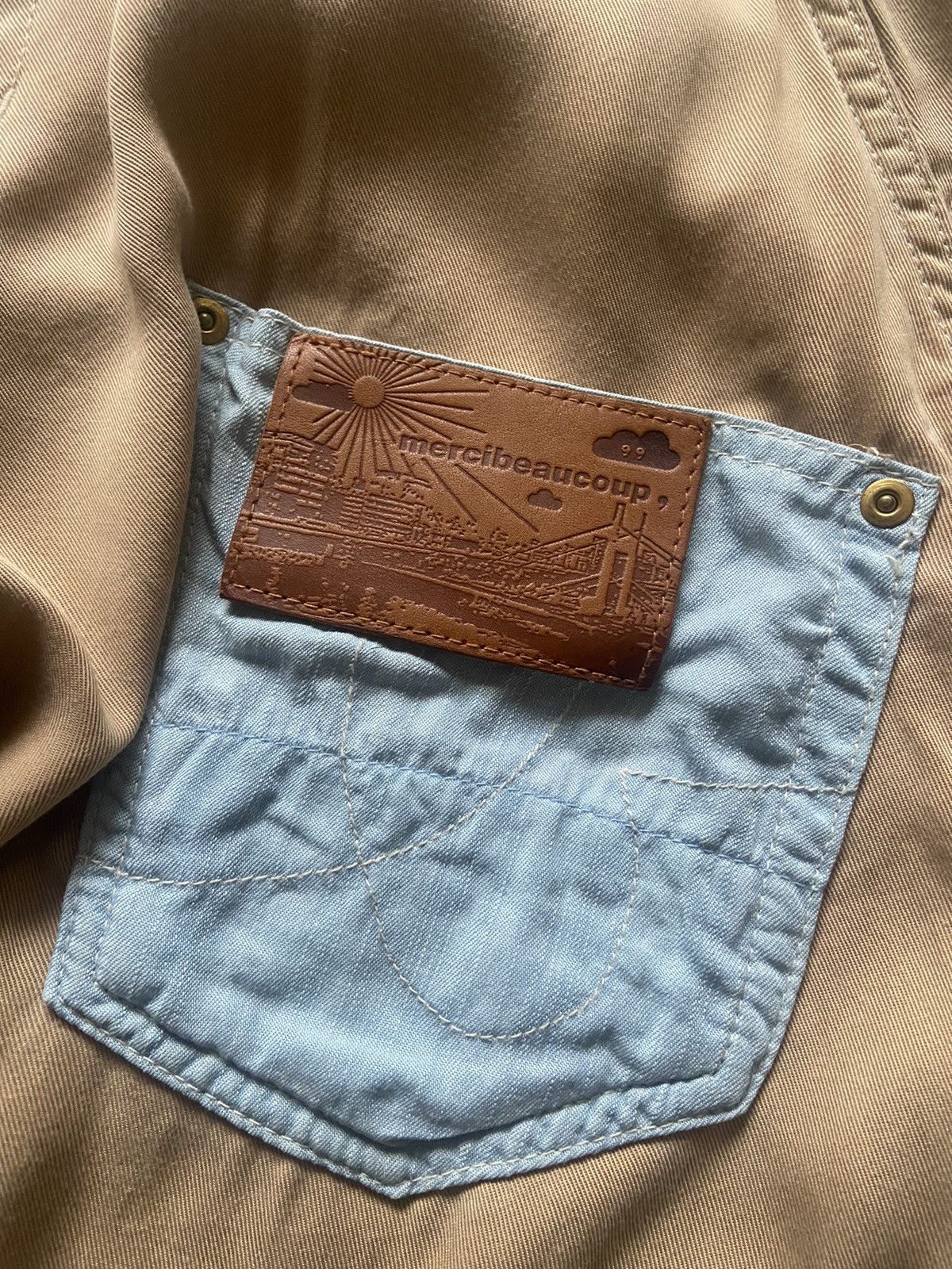 Issey Miyake × Ne-Net × mercibeaucoup Vintage Mercibeaucoup High Rise ‘Double Face’ Pants Size US 33 - 9 Thumbnail