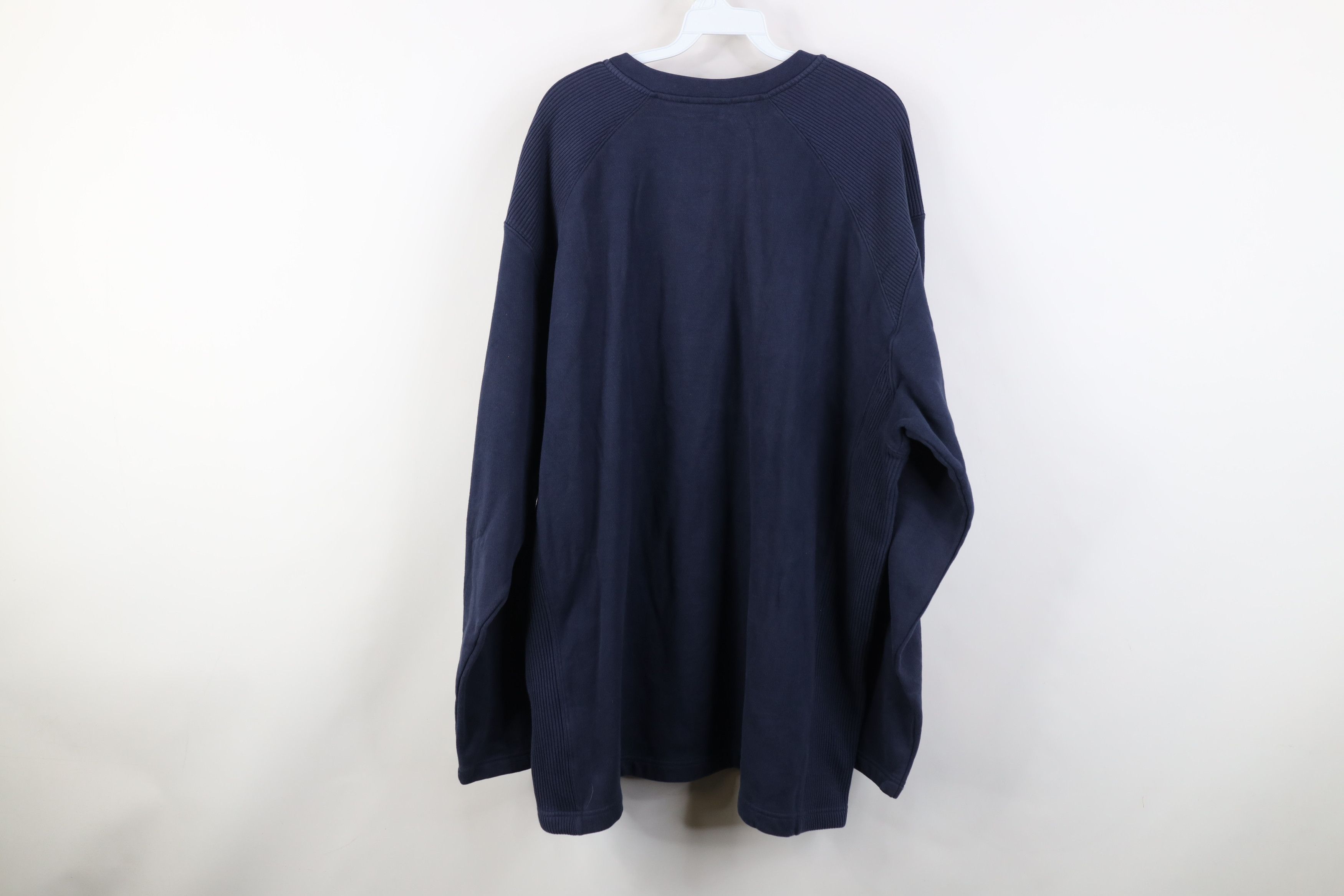 Nike Vintage Nike Scott Mini Swoosh Ribbed V-Neck Sweatshirt Size US XXL / EU 58 / 5 - 14 Thumbnail