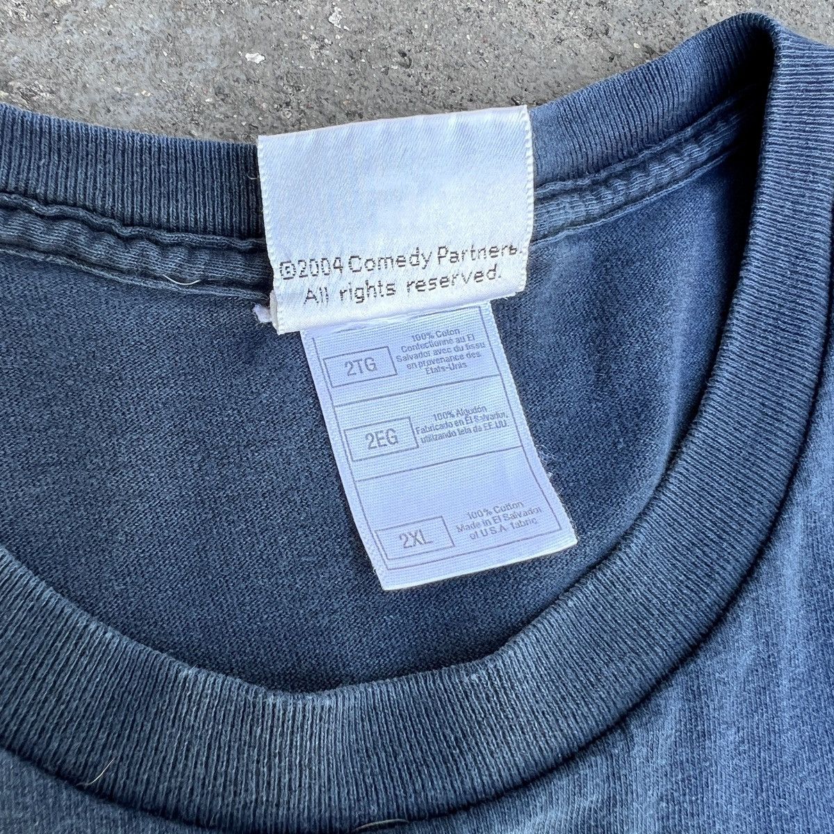 Rap Tees Vintage Y2K DaveChappelle Show Silky Johnson Thrashed Faded Size US XXL / EU 58 / 5 - 4 Thumbnail
