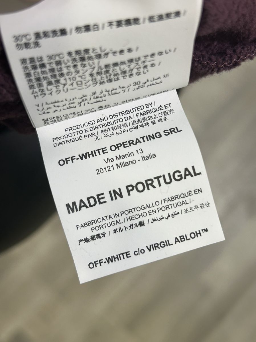 Off-White Off-White Tape Arrows Print Hoodie Size US XXS / EU 40 - 8 Thumbnail