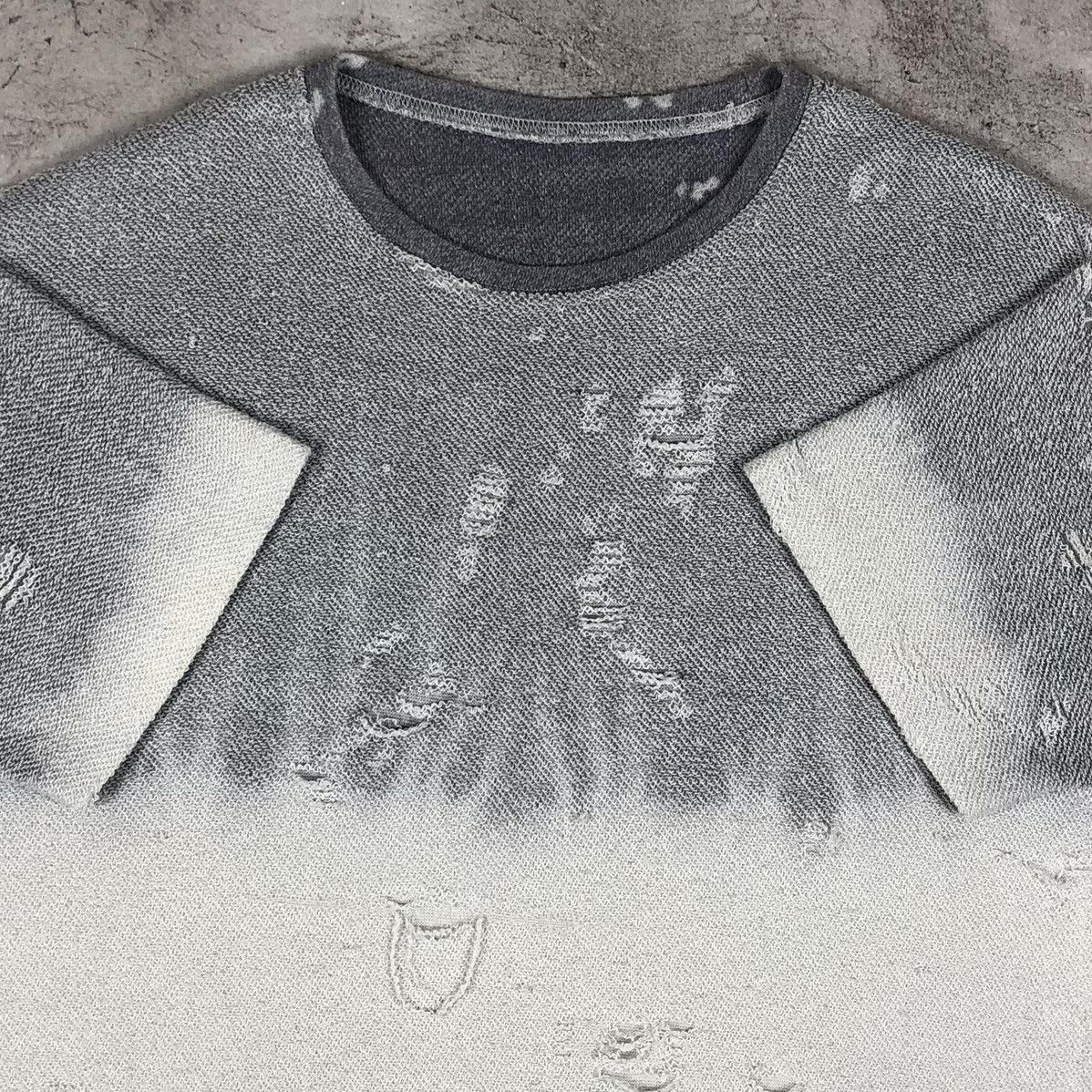 Drop Dead Drop Dead Ragged Destroyed Ombre Dip Dye Oliver Sykes Tee Size US L / EU 52-54 / 3 - 2 Thumbnail