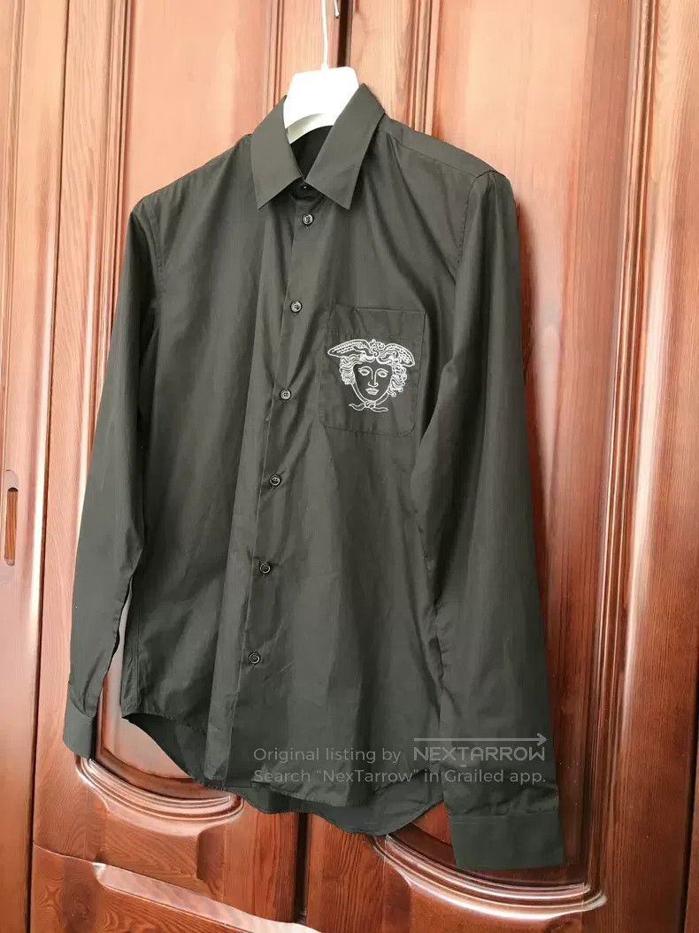 Versace Versace Main line shirt Size US XXL / EU 58 / 5 - 2 Thumbnail