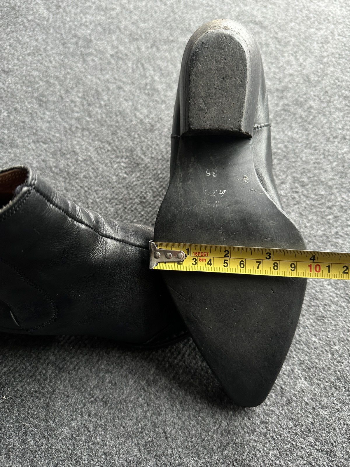 Other 🚨 WESTERN BROWN WOMEN Y2K BOOTS Y2K LEATHER SIZE 36 Size US 6 / IT 36 - 17 Thumbnail
