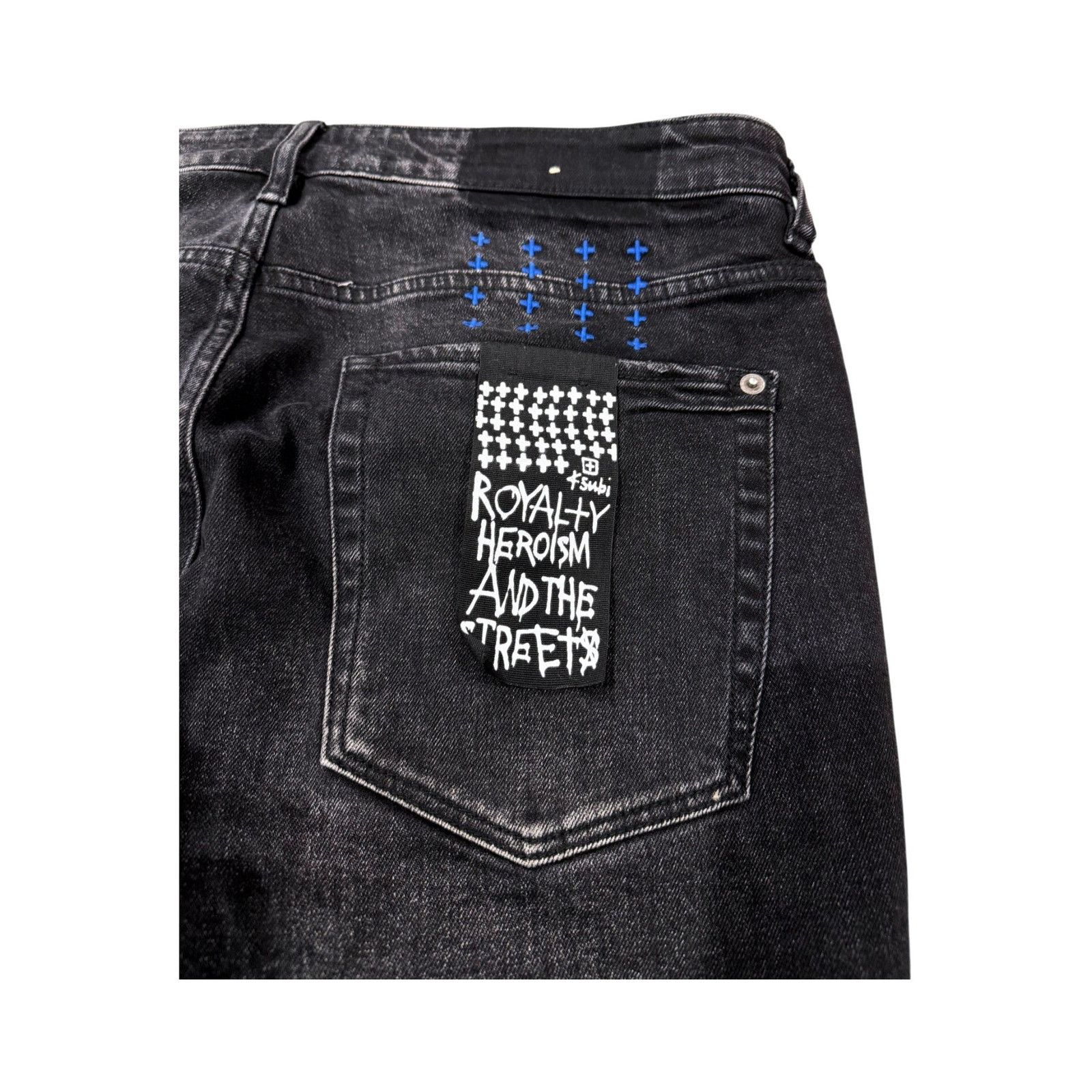 Ksubi Ksubi Black Wash & Blue Jeans Size US 34 / EU 50 - 3 Thumbnail