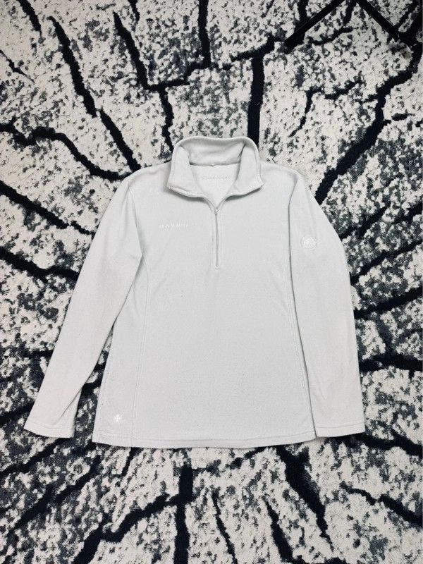 Mammut Mammut fleece jacket gray logo L Size L / US 10 / IT 46 - 1 Thumbnail