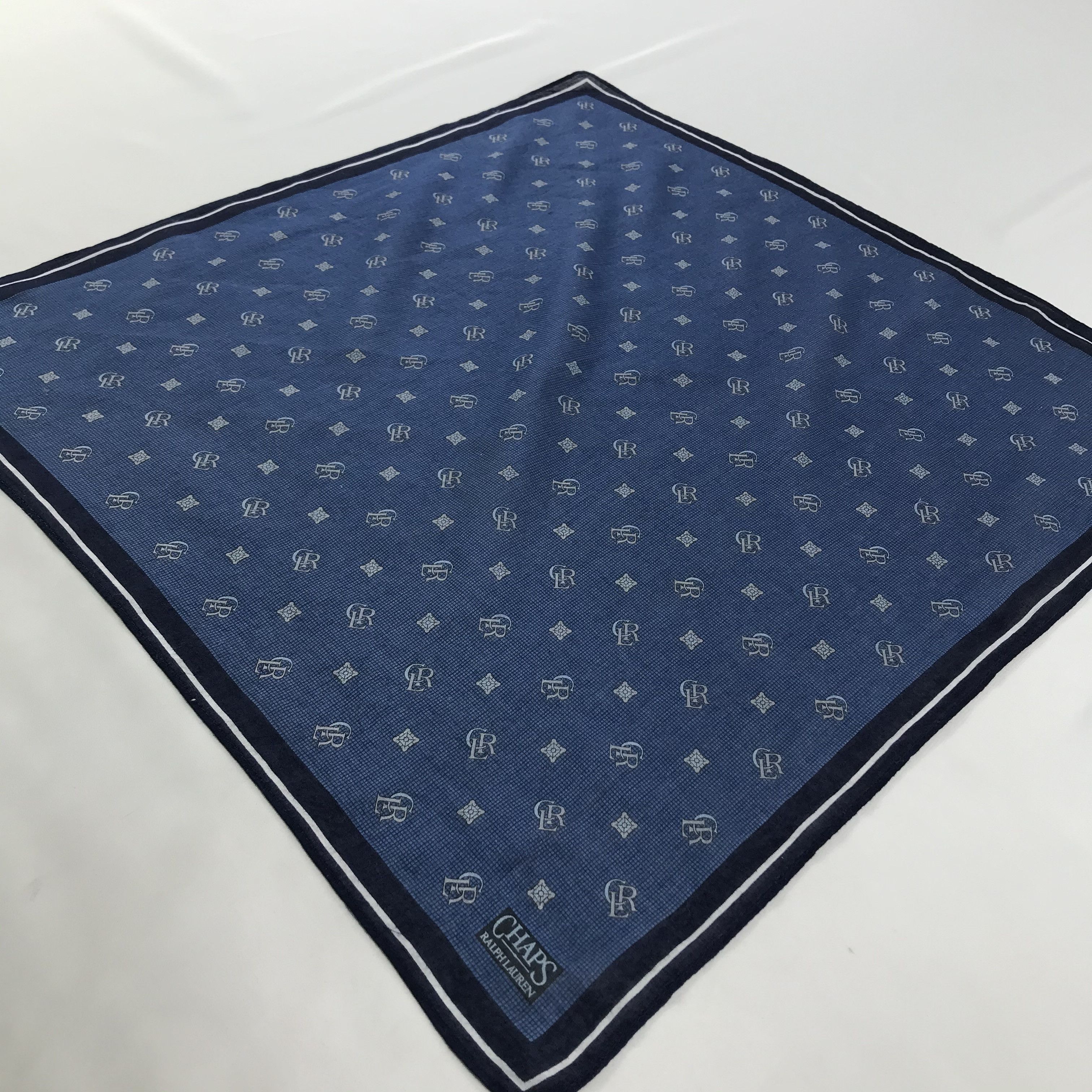 Chaps Ralph Lauren × Vintage Chaps Ralph Lauren Bandana / Handkerchief/Neckerchief -S1249 Size ONE SIZE - 2 Thumbnail