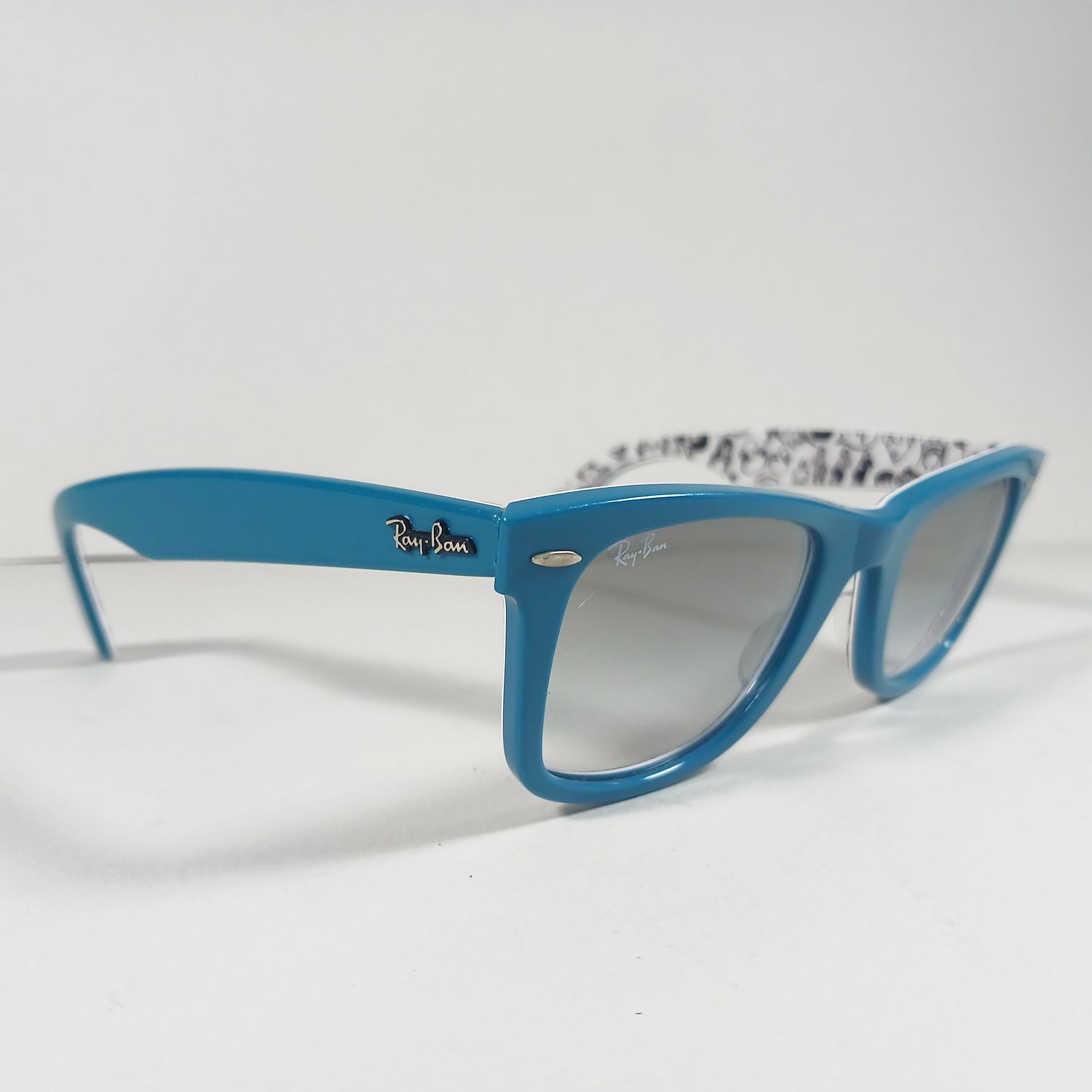 RayBan Ray Ban RB2140 Blue Comics Special Series Sunglasses w/Case Size ONE SIZE - 2 Thumbnail