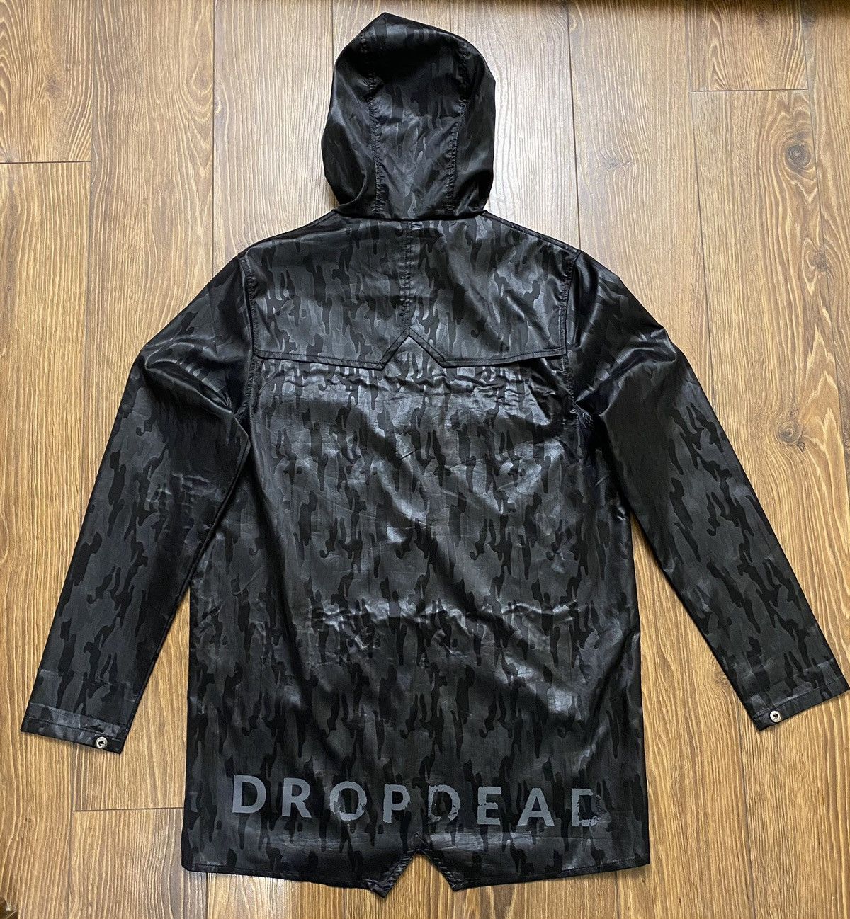 Drop Dead Clothing Drop Dead Stealth Camo Rain Jacket Rare Vintage Size US S / EU 44-46 / 1 - 2 Thumbnail