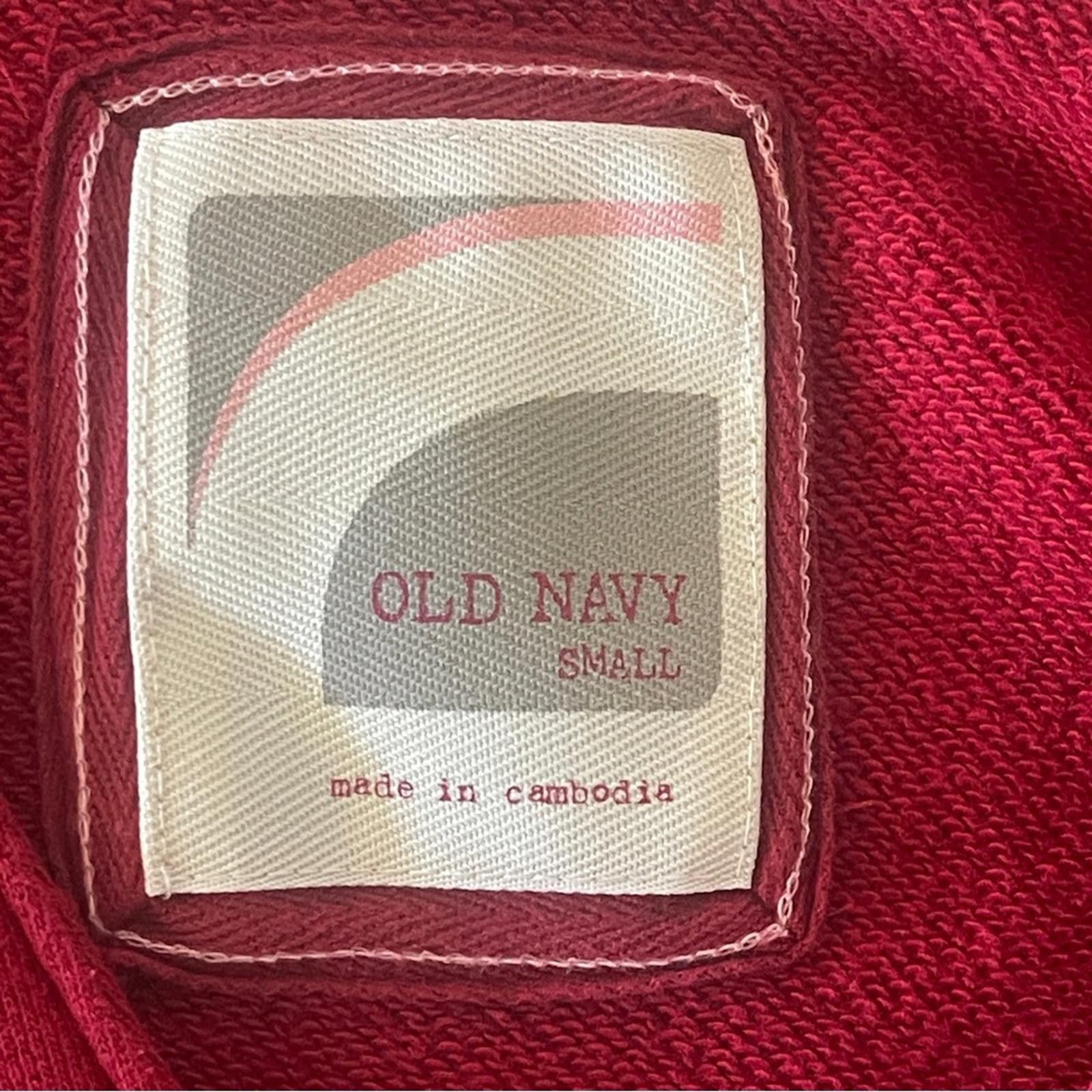 Old Navy Old Navy Women's Deep Red Hoodie size M Size M / US 6-8 / IT 42-44 - 6 Thumbnail