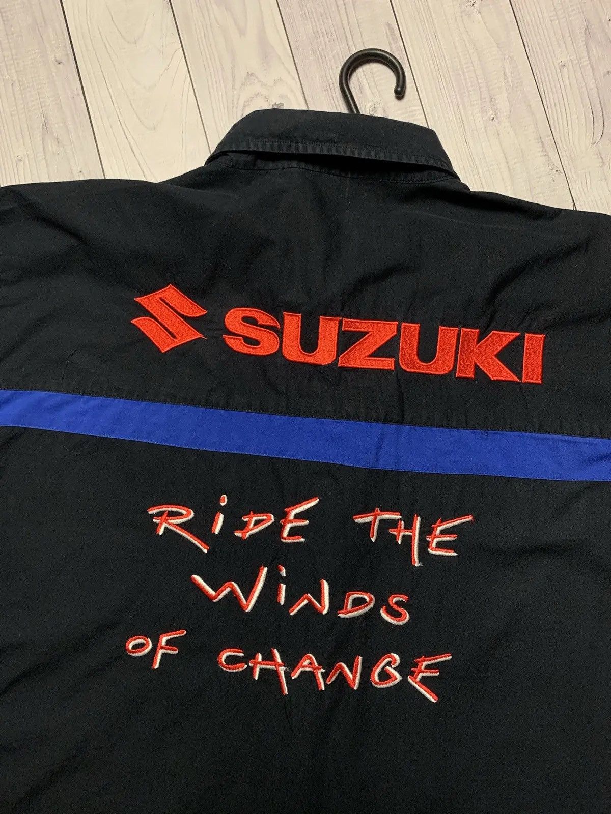 Vintage Vintage Suzuki racing Moto shirt logo size XL Size US XL / EU 56 / 4 - 3 Thumbnail