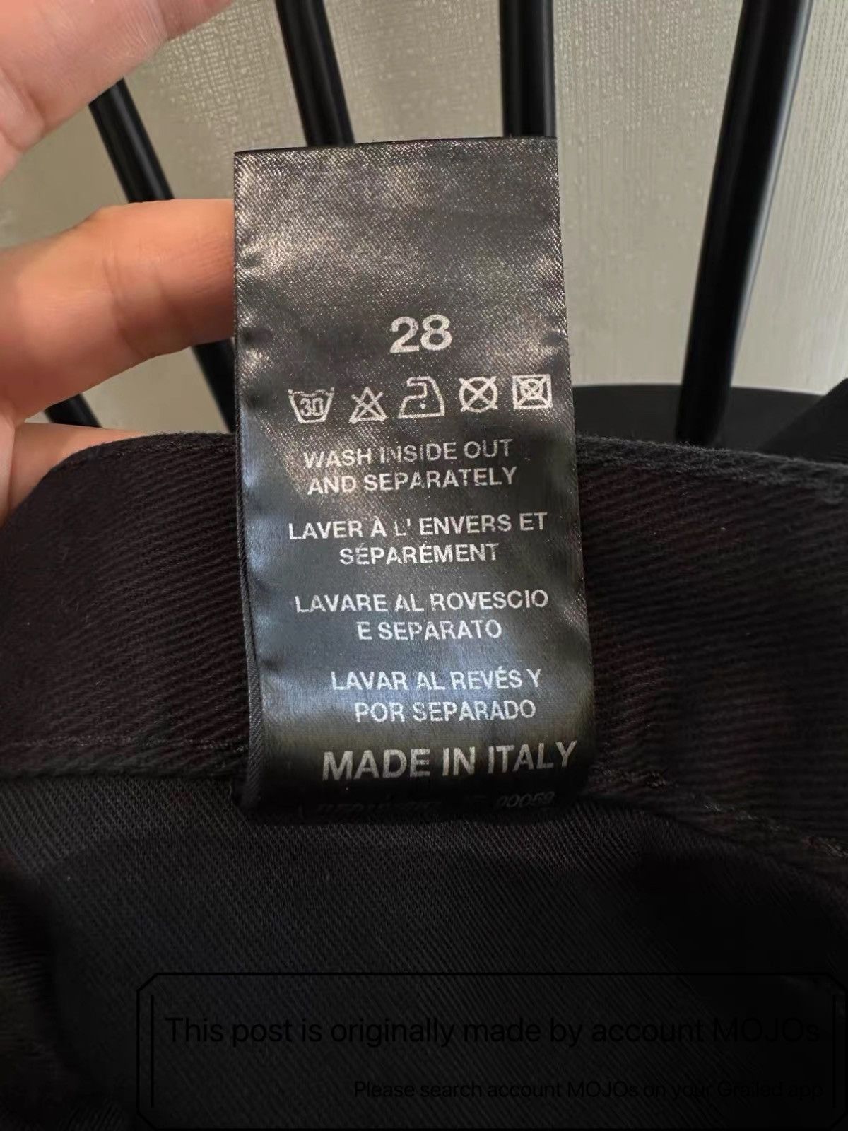 Raf Simons Sz 28 Raf Simons Purple Layer Distressed Denim mojos1557 Size US 28 / EU 44 - 6 Thumbnail