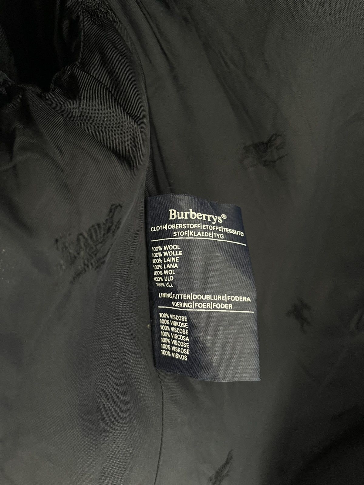 Burberry Vintage BURBERRY'S Double Breasted Wool Blazer Jacket Size L / US 10 / IT 46 - 12 Thumbnail