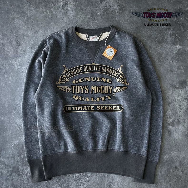 The Real McCoy's Toys McCoy Gold Logo Cotton Fleece Sweatshirt - dmc Size US L / EU 52-54 / 3 - 1 Thumbnail