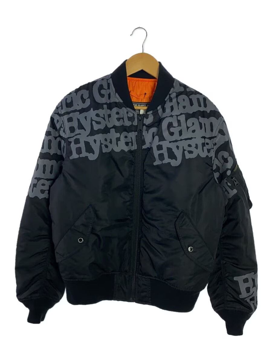 Hysteric Glamour AW21 All Over Logo MA-1 Bomber Jacket Size US M / EU 48-50 / 2 - 1 Thumbnail