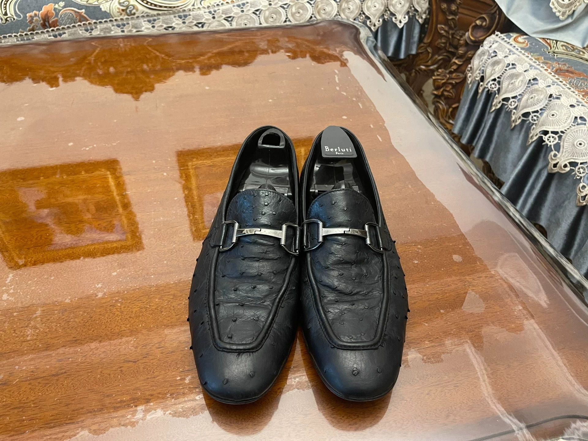 Ermenegildo Zegna Zegna Rare Leather 8.5 (Near Mint, Casual/Business) Size US 8.5 / EU 41-42 - 2 Thumbnail
