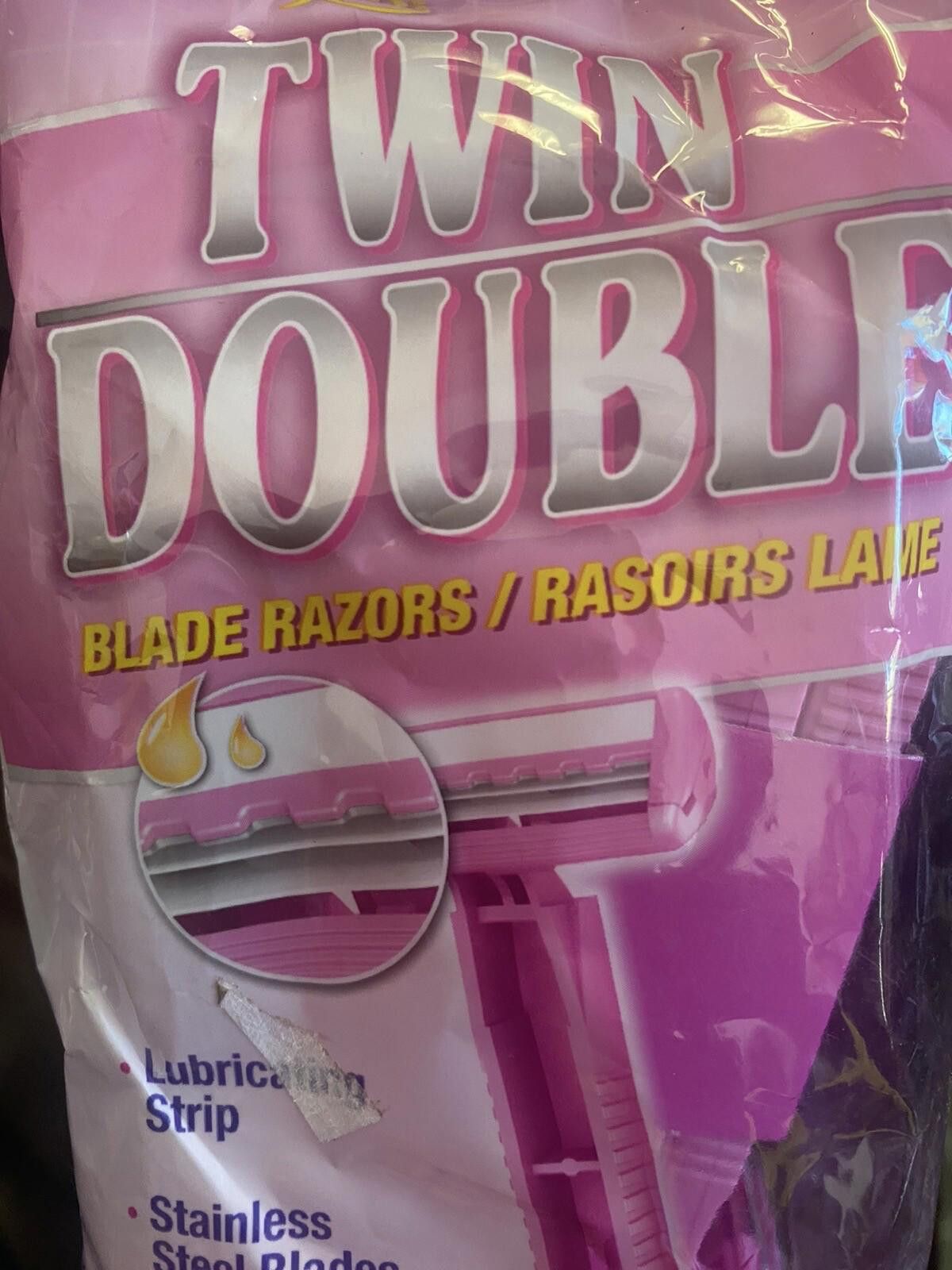 Other Assured Twin Double Razor Blades Lubricating Strip Count 10 Size ONE SIZE - 4 Thumbnail