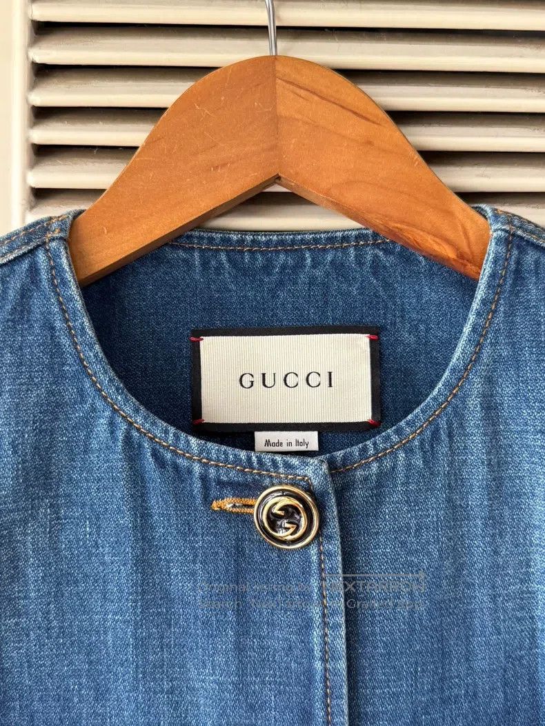 Gucci Gucci Denim vest Size XS / US 0-2 / IT 36-38 - 4 Thumbnail