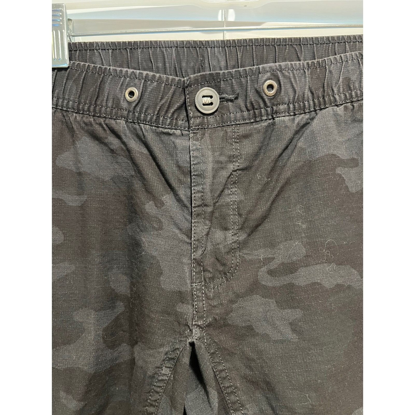 Vuori Vuori Pants Men's Large Ripstop Organic Cotton Black Gray Ca Size US 32 / EU 48 - 4 Thumbnail