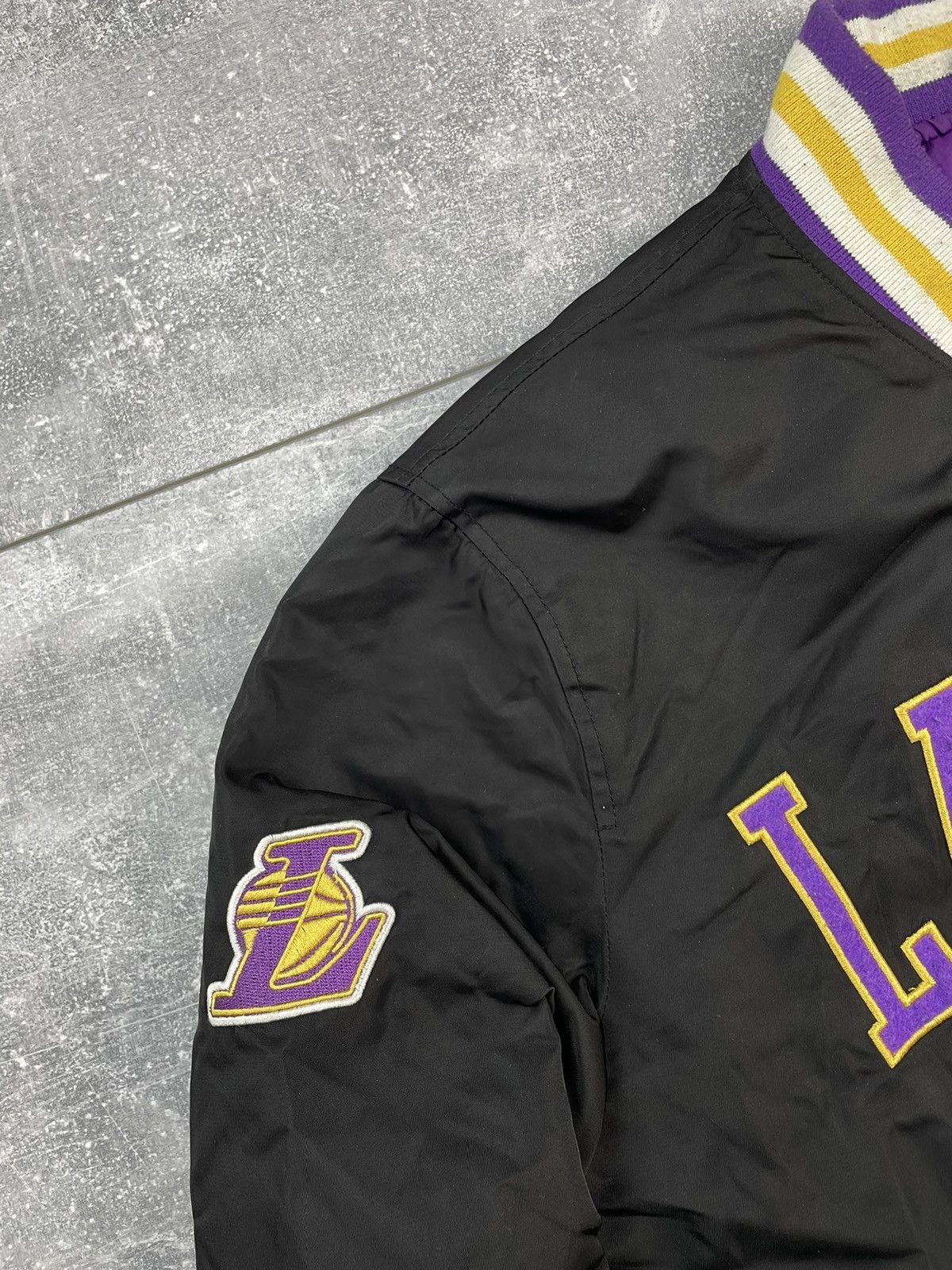 NBA NBA Lakers Varsity Bomber Jacket Size US L / EU 52-54 / 3 - 7 Thumbnail