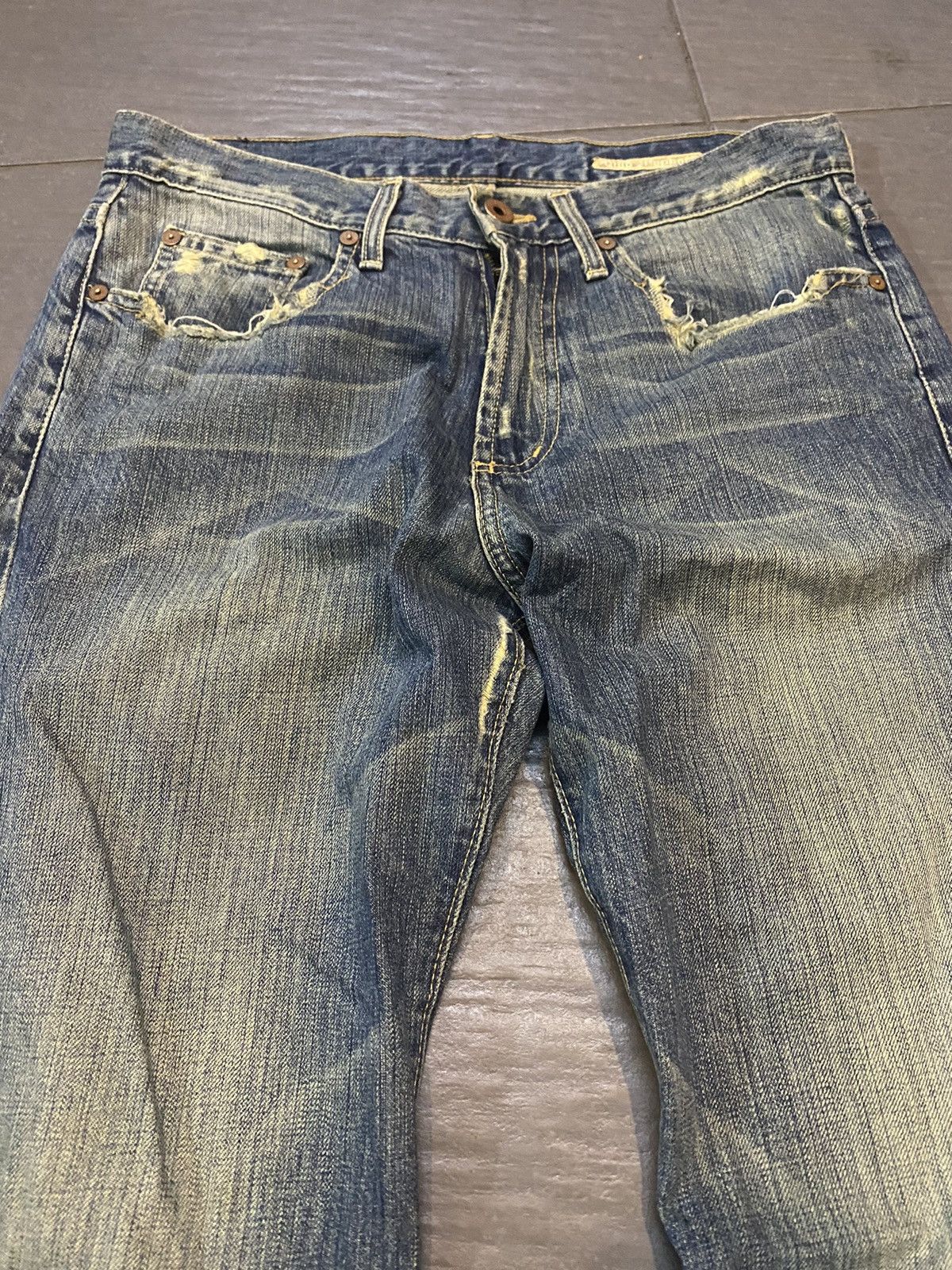 Chip & Pepper × Vintage Flare jeans distressed chip & pepper Boot cut Size US 31 - 3 Thumbnail