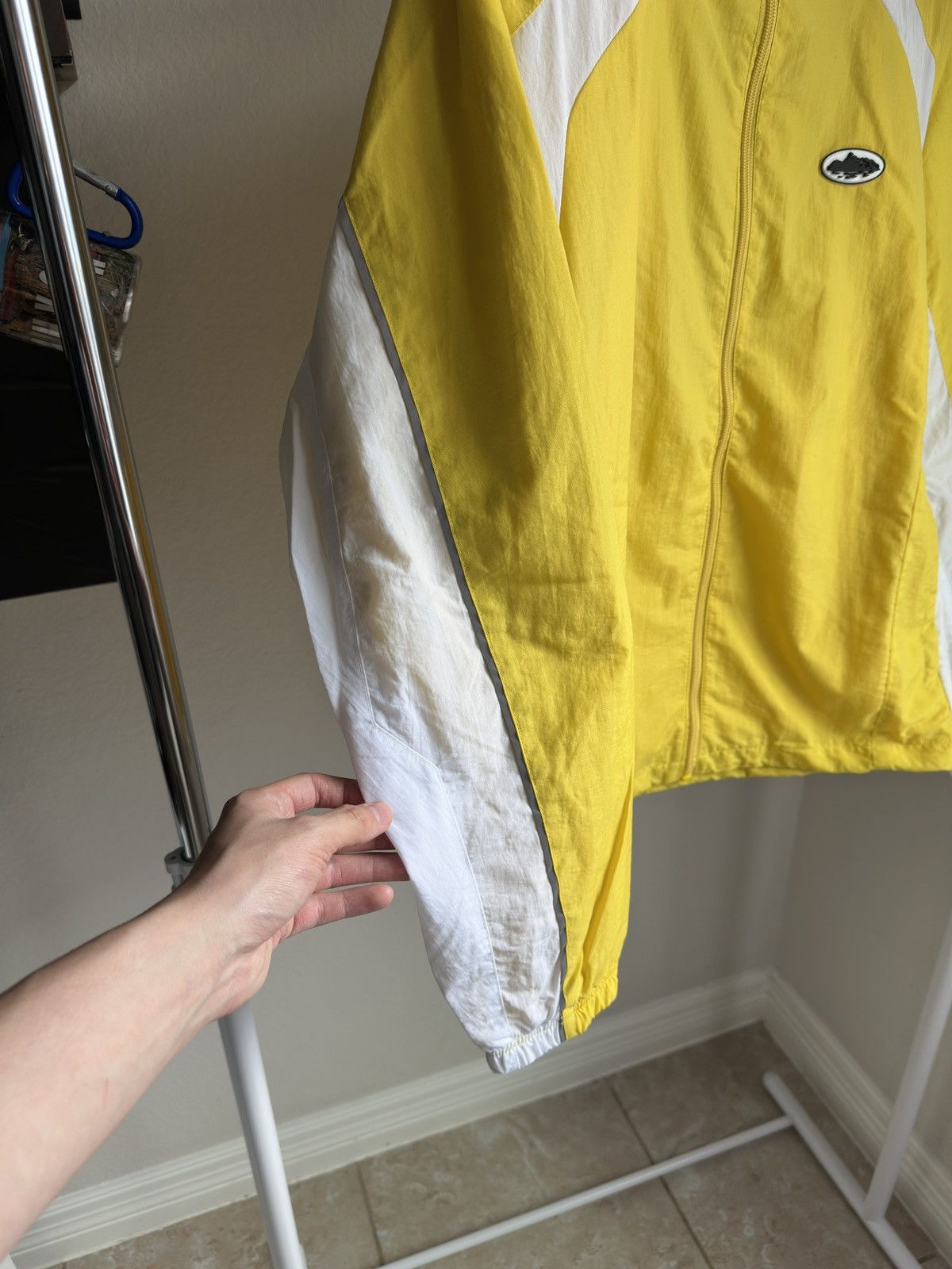 Corteiz Spring Track Jacket Yellow White Size US M / EU 48-50 / 2 - 5 Thumbnail