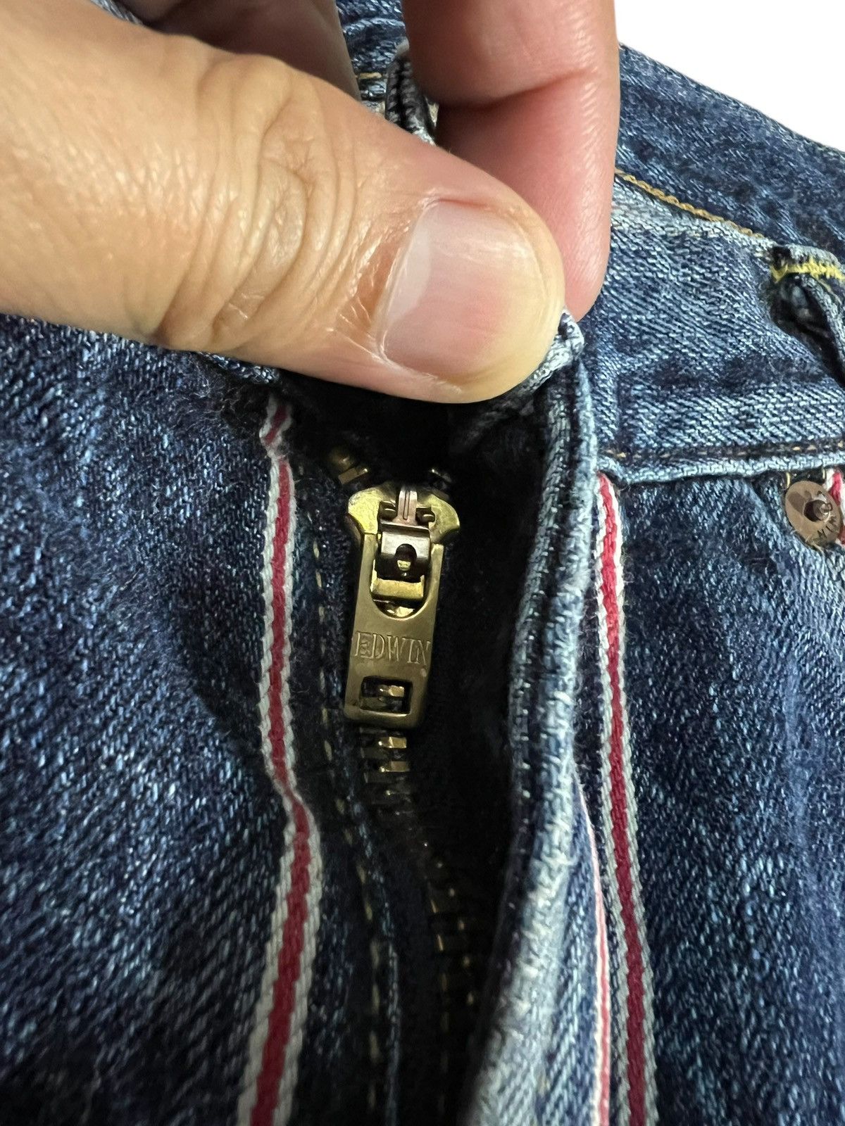 Edwin Vintage Full Selvedge Edwin Jean Japan Size US 31 - 12 Thumbnail