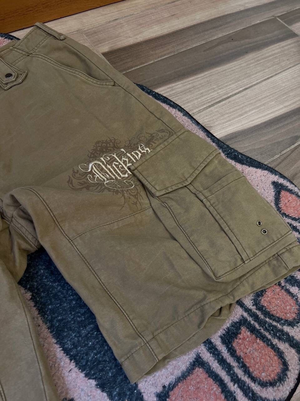 Dickies × Vintage Vintage Dickies Baggy Cargo Shorts Size US 33 - 2 Thumbnail