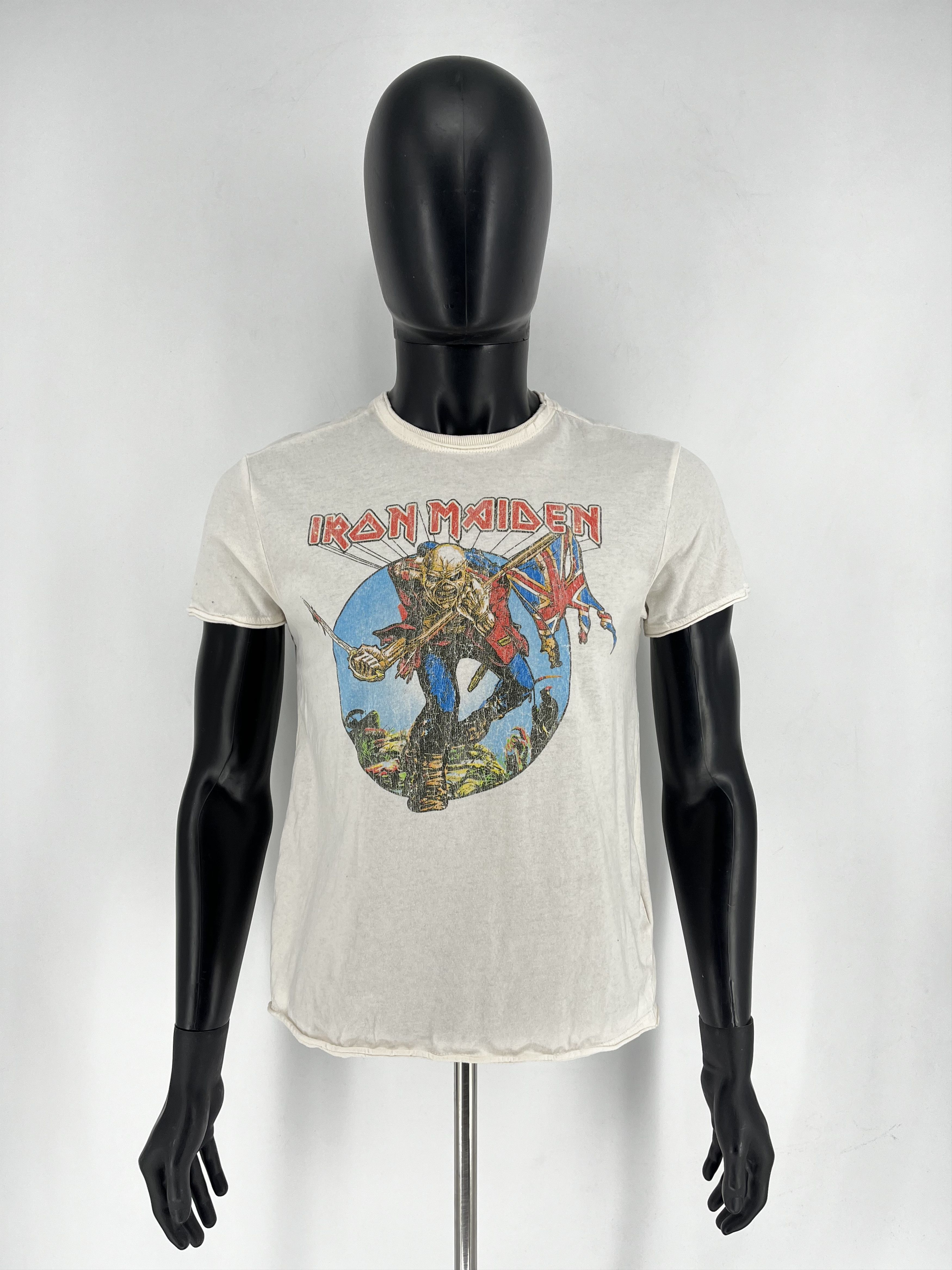 Band Tees × Vintage Vintage Y2K Iron Maiden Face Horror Tee Band Rock T Shirt Size US S / EU 44-46 / 1 - 2 Thumbnail