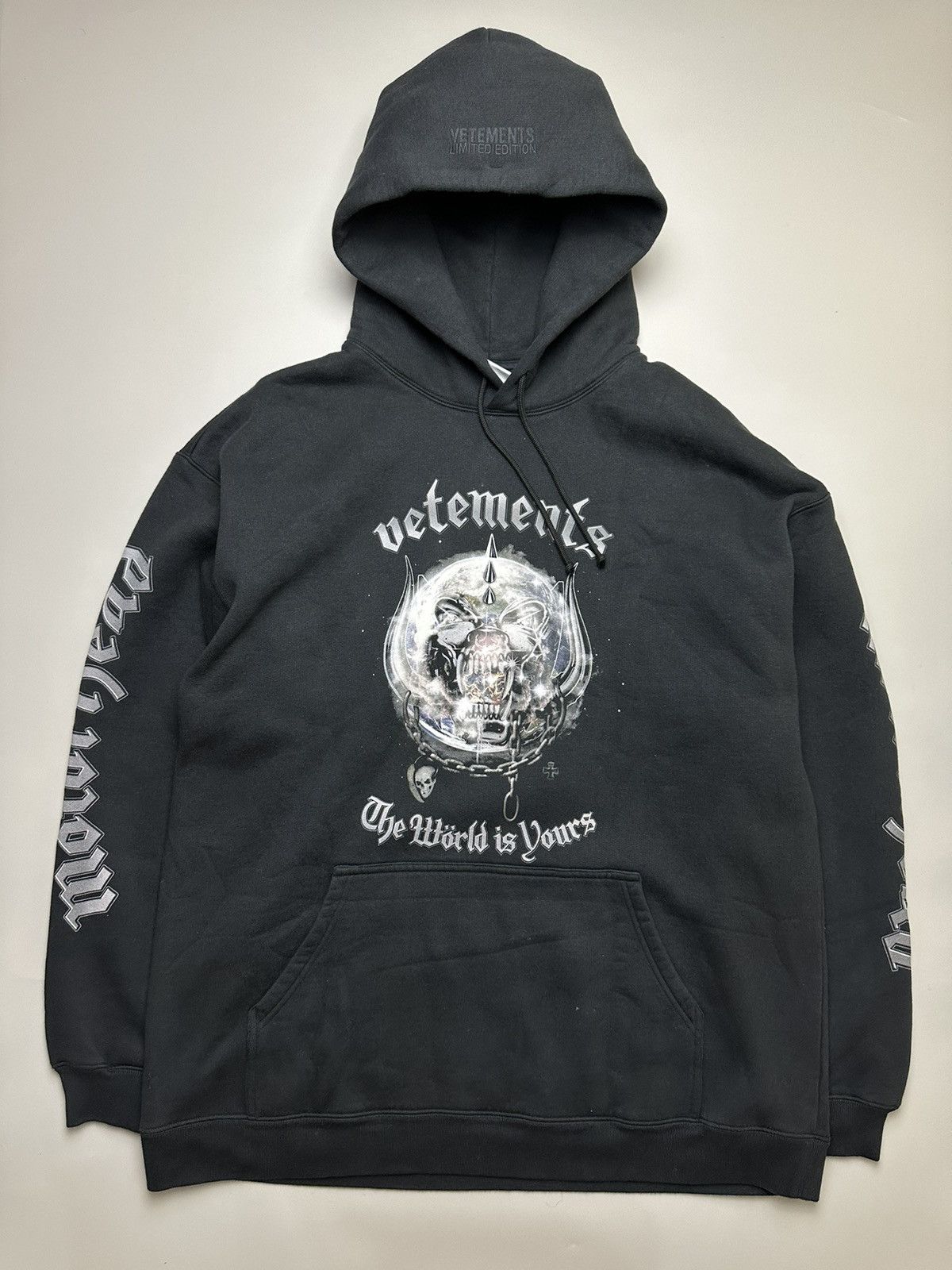 Vetements Motorhead ユニセックス パーカー